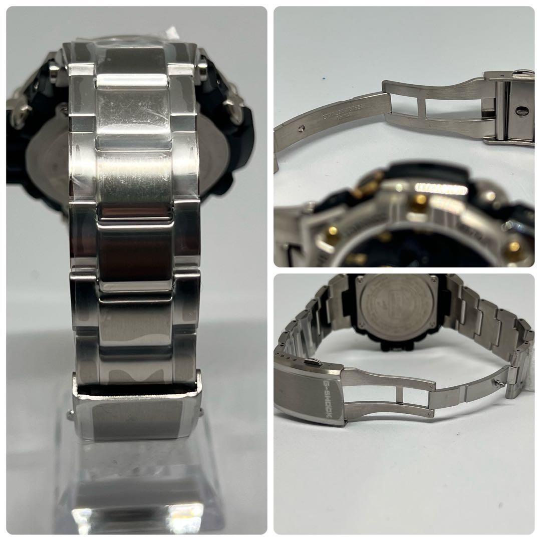 カシオ Gショック G-STEEL タフソーラー 黒 スマホリンク