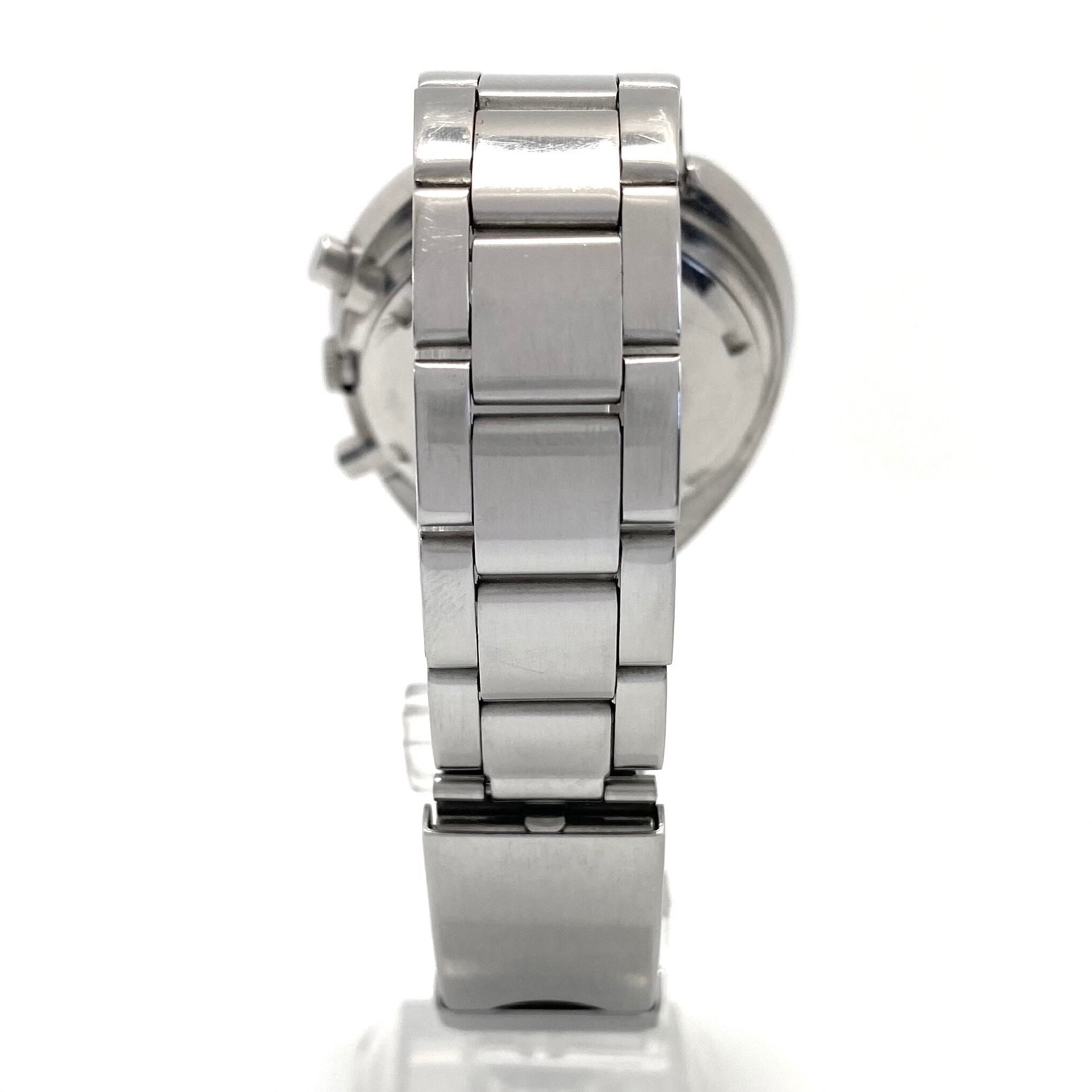 【希少】腕時計 メンズ セイコー 5スポーツ スピードタイマー ラリーメーター 7017-6050 自動巻 黒 デイデイト表示(日本語・英語) クロノグラフ 1971年製 ヴィンテージ 社外ベルト