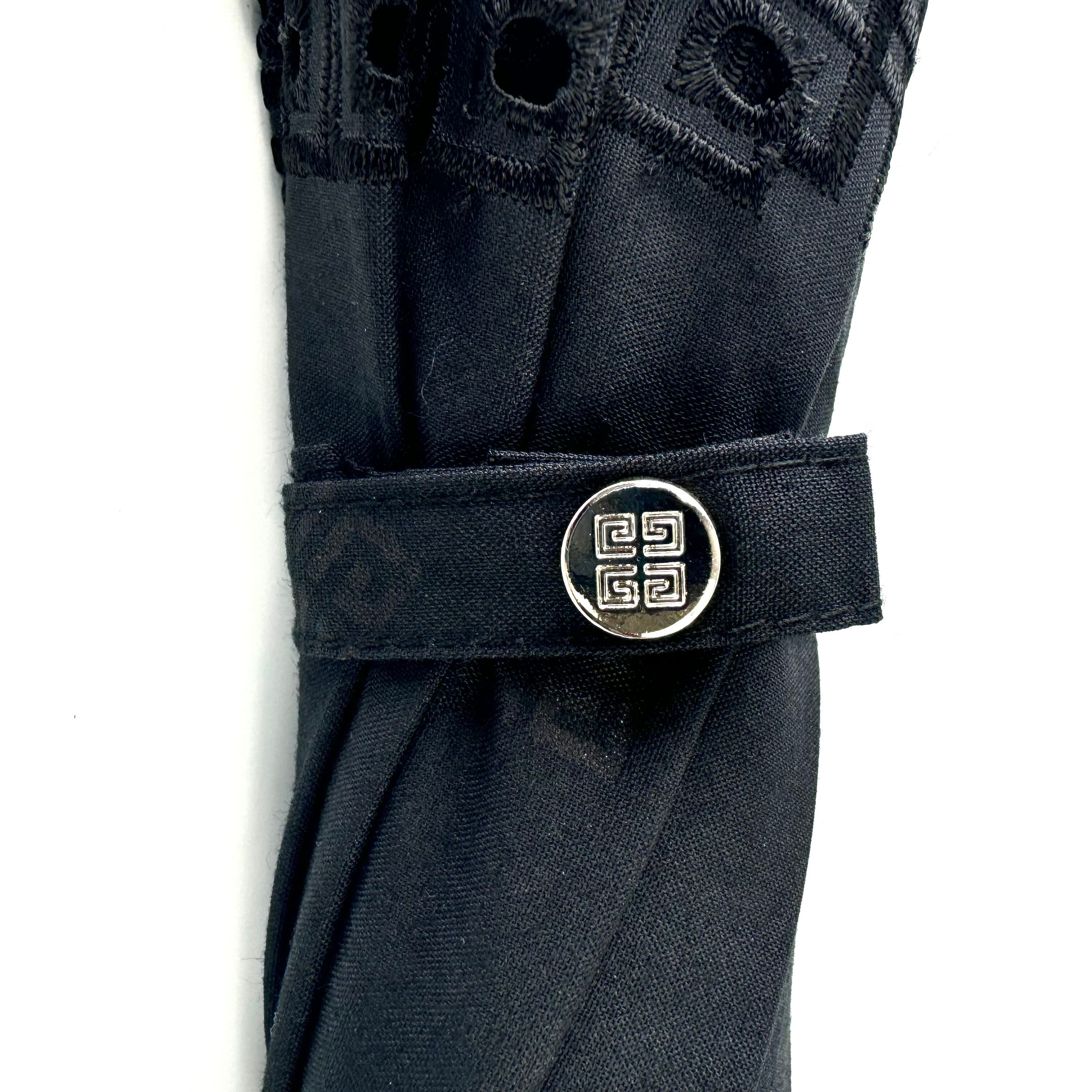 【美品】ジバンシィ 傘 晴れ雨兼用 日傘 雨傘 UVカット 黒