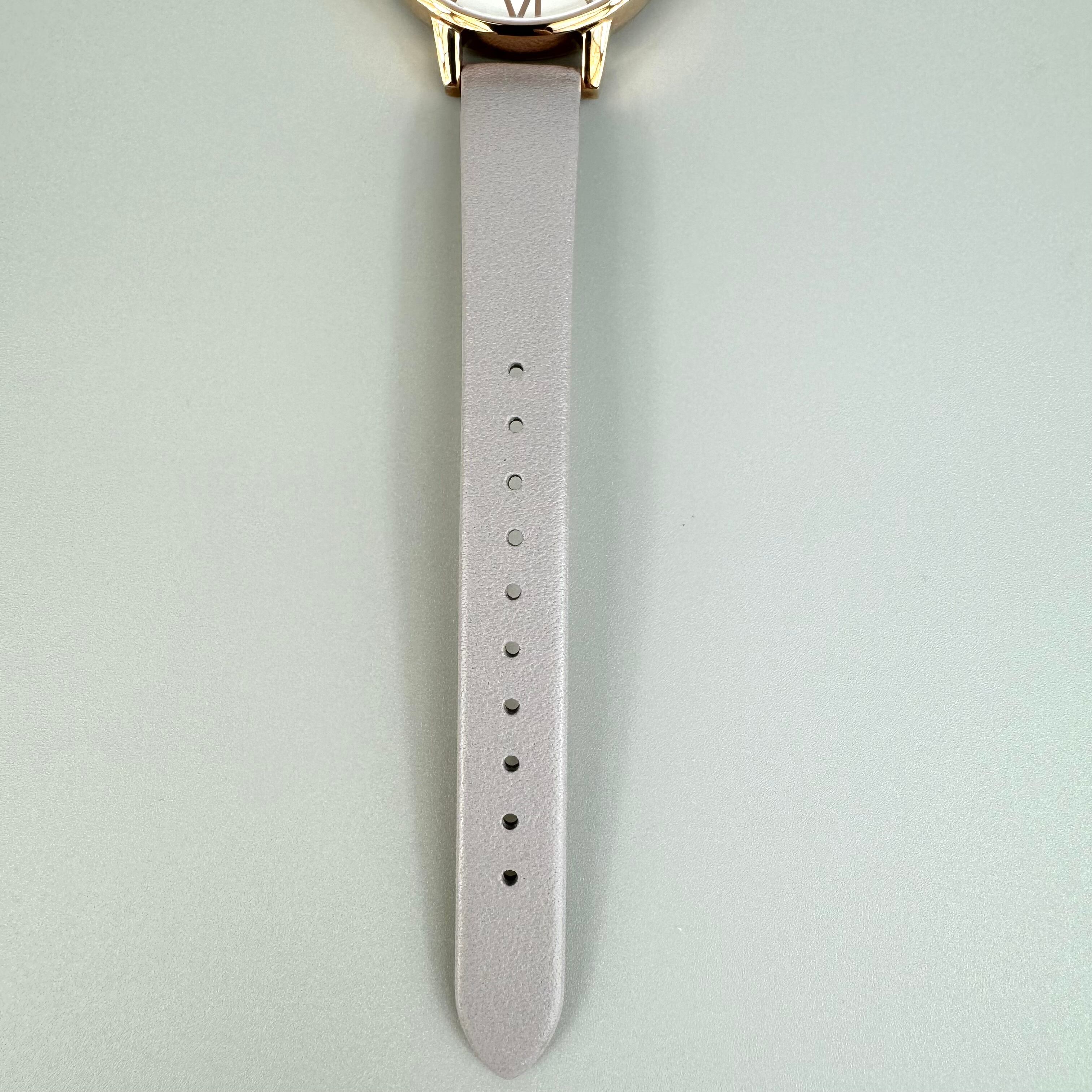 【未使用】オリビアバートン OLIVIA BURTON OB16BDW16 クォーツ 白 デイト表示 革ベルト レディース