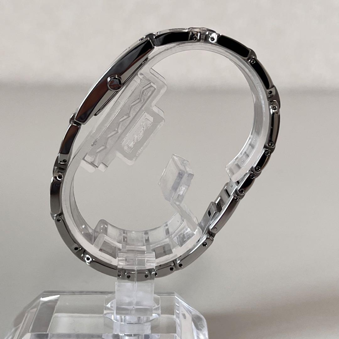 【美品】バリー BALLY クォーツ グレー スクエア 2針