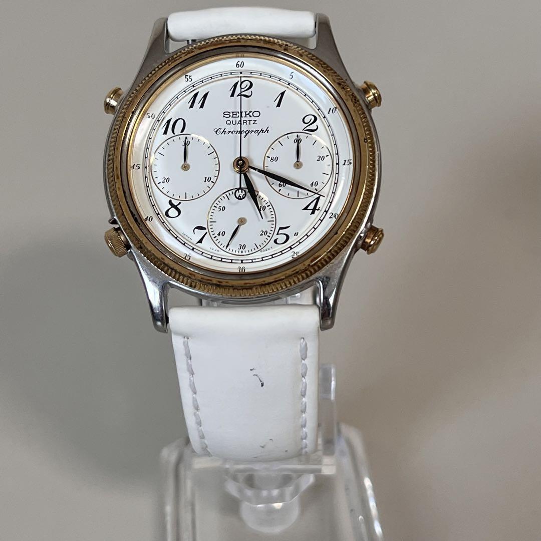 【希少】セイコー スピードマスター クロノグラフ クォーツ SGP ヴィンテージ