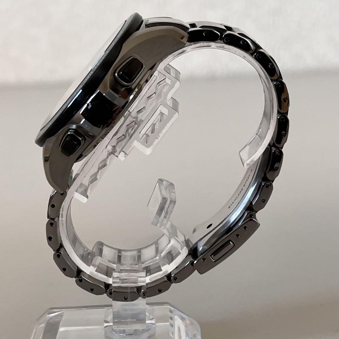 【美品】セイコー アストロン SBXB051 電波ソーラー デイト表示 黒