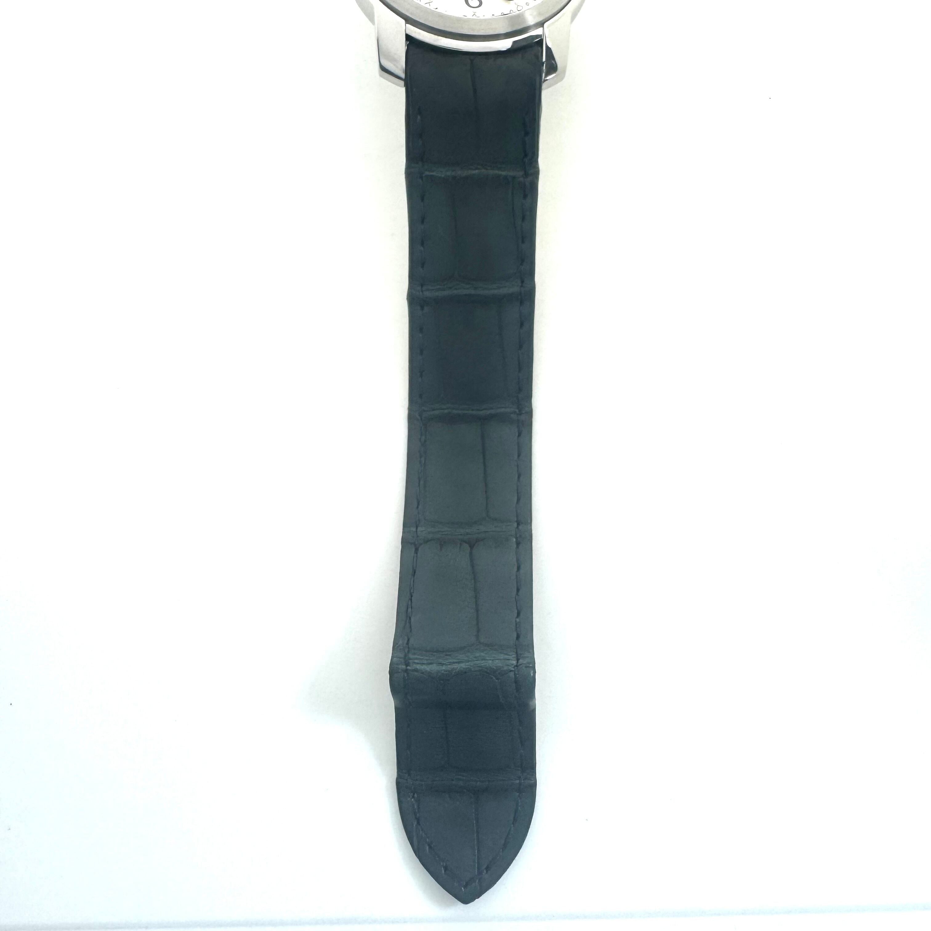 【美品・OH、電池交換済み】ボーム&メルシエ ケープランド MV045214 5267466 クォーツ デイト表示 シルバー 革ベルト