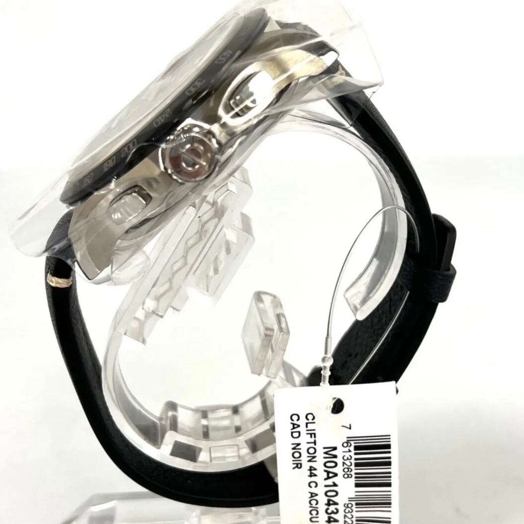 【未使用】ボーム&メルシエ ボームアンドメルシー クリフトン MOA10434 自動巻式 クロノグラフ デイト表示