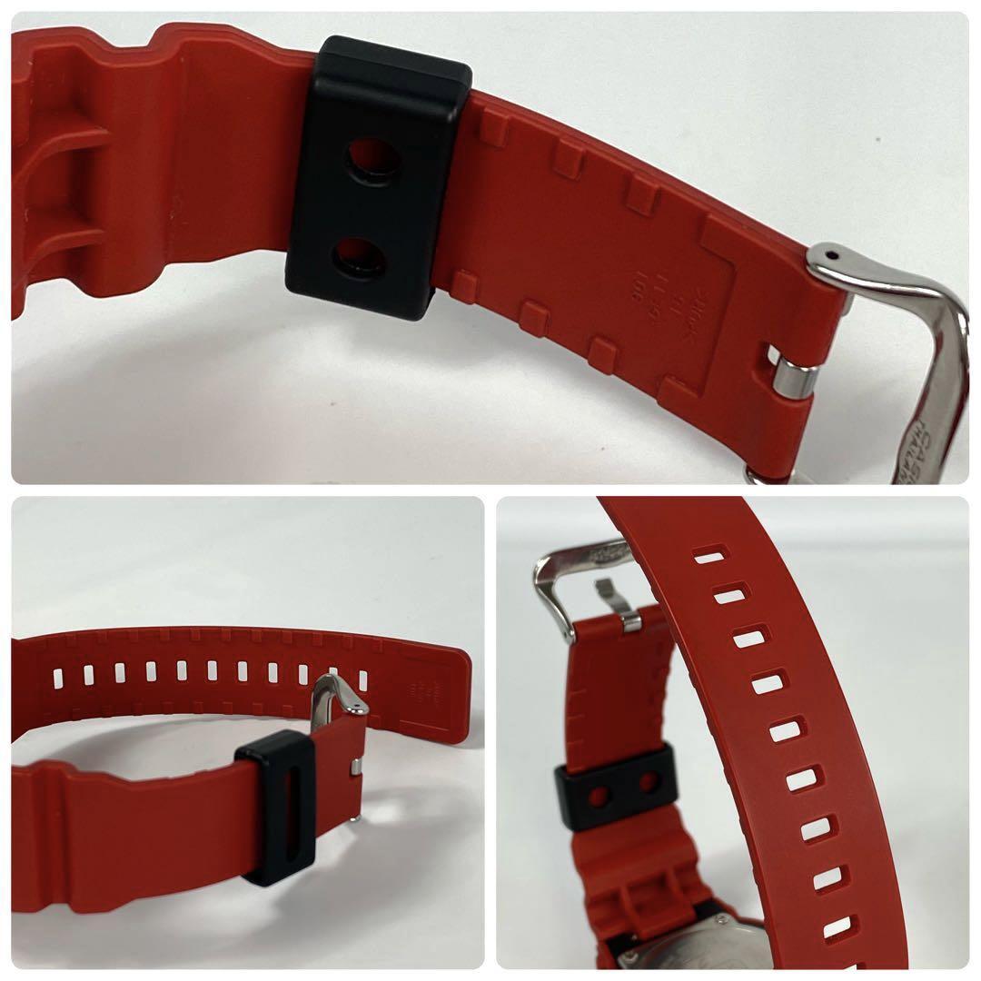 カシオ Gショック GA-800 アナデジ 赤 ラバー