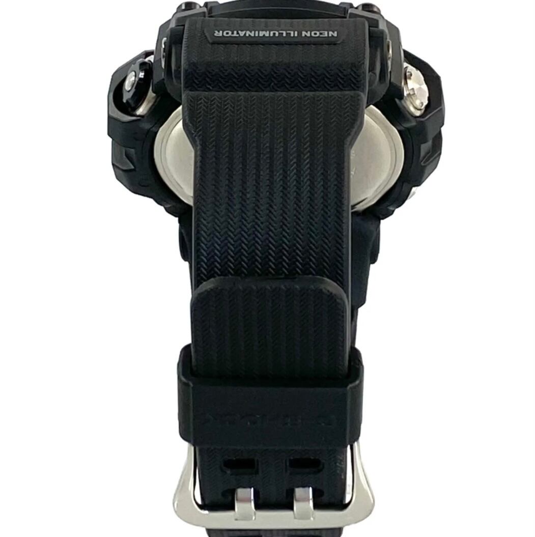 【ほぼ未使用】カシオ G-SHOCK ジーショック GWG-100-1AJF マッドマスター 電波ソーラー 樹脂 黒