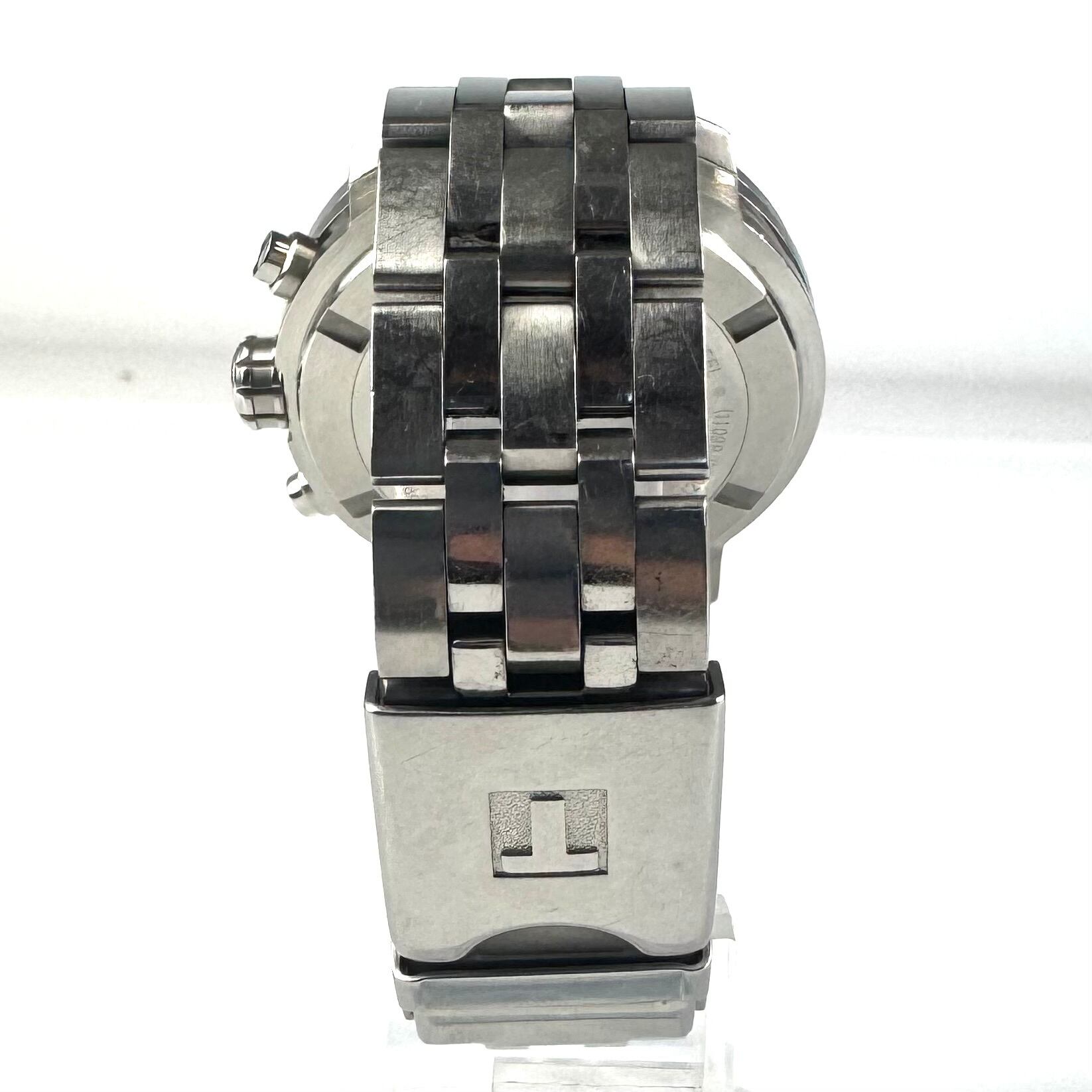 ティソ TISSOT T-スポーツ PRC200 T055417A クォーツ クロノグラフ デイト表示 黒