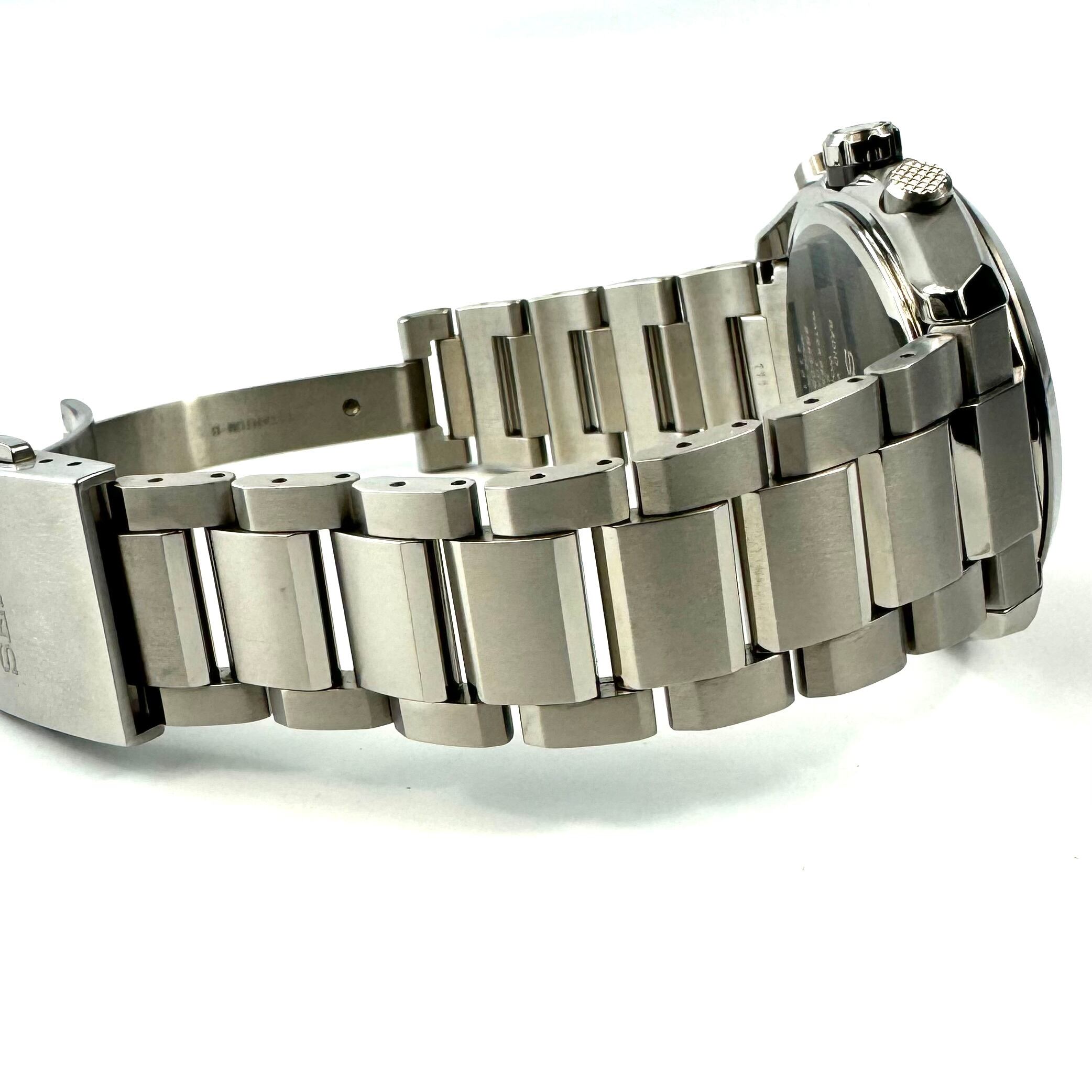 【美品】セイコー SEIKO アストロン ASTRON SBXY015 8B63-0BA0 電波ソーラー チタニウム 黒 デイト表示