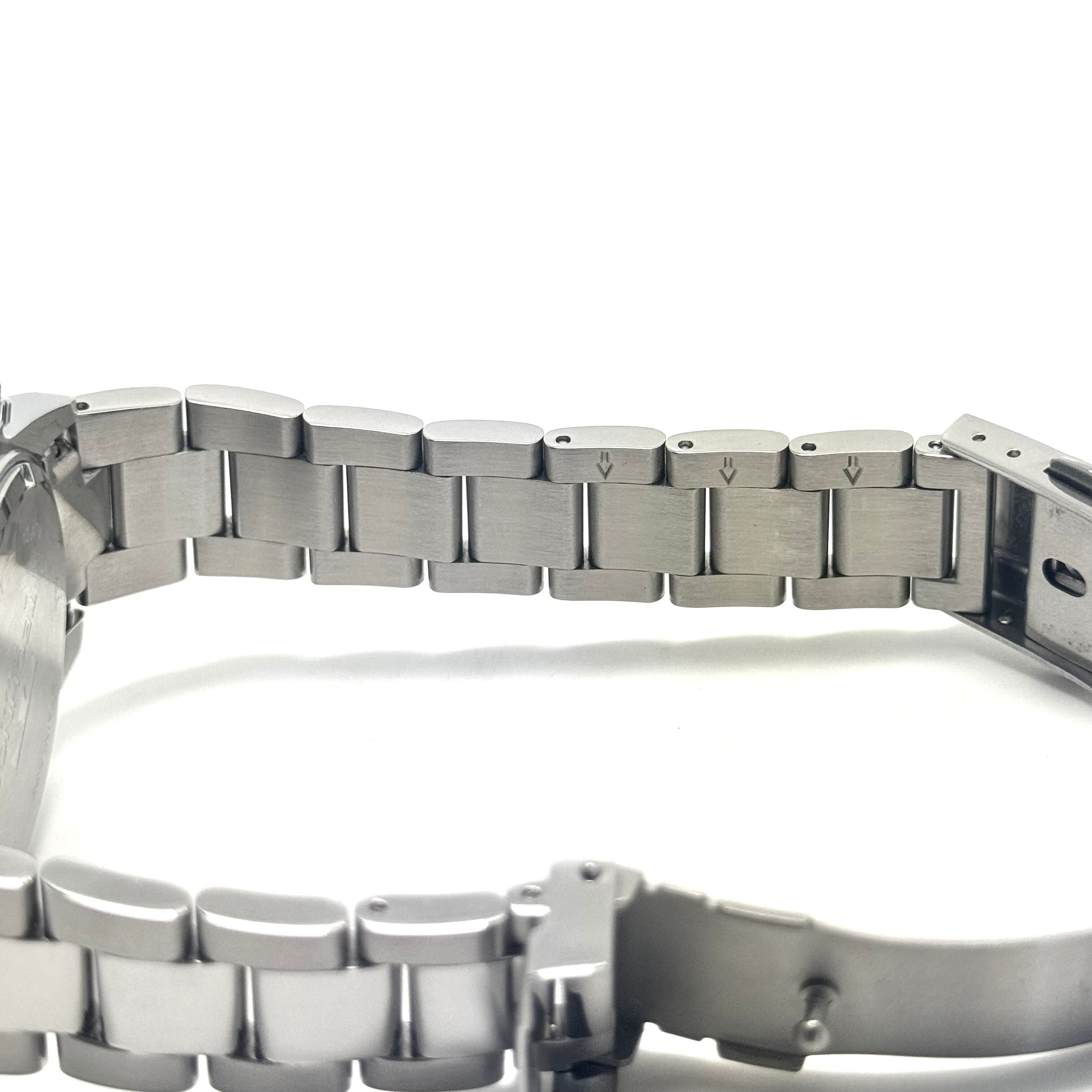 【美品】テクノス TECHNOS TSM411TW クォーツ クロノグラフ 白