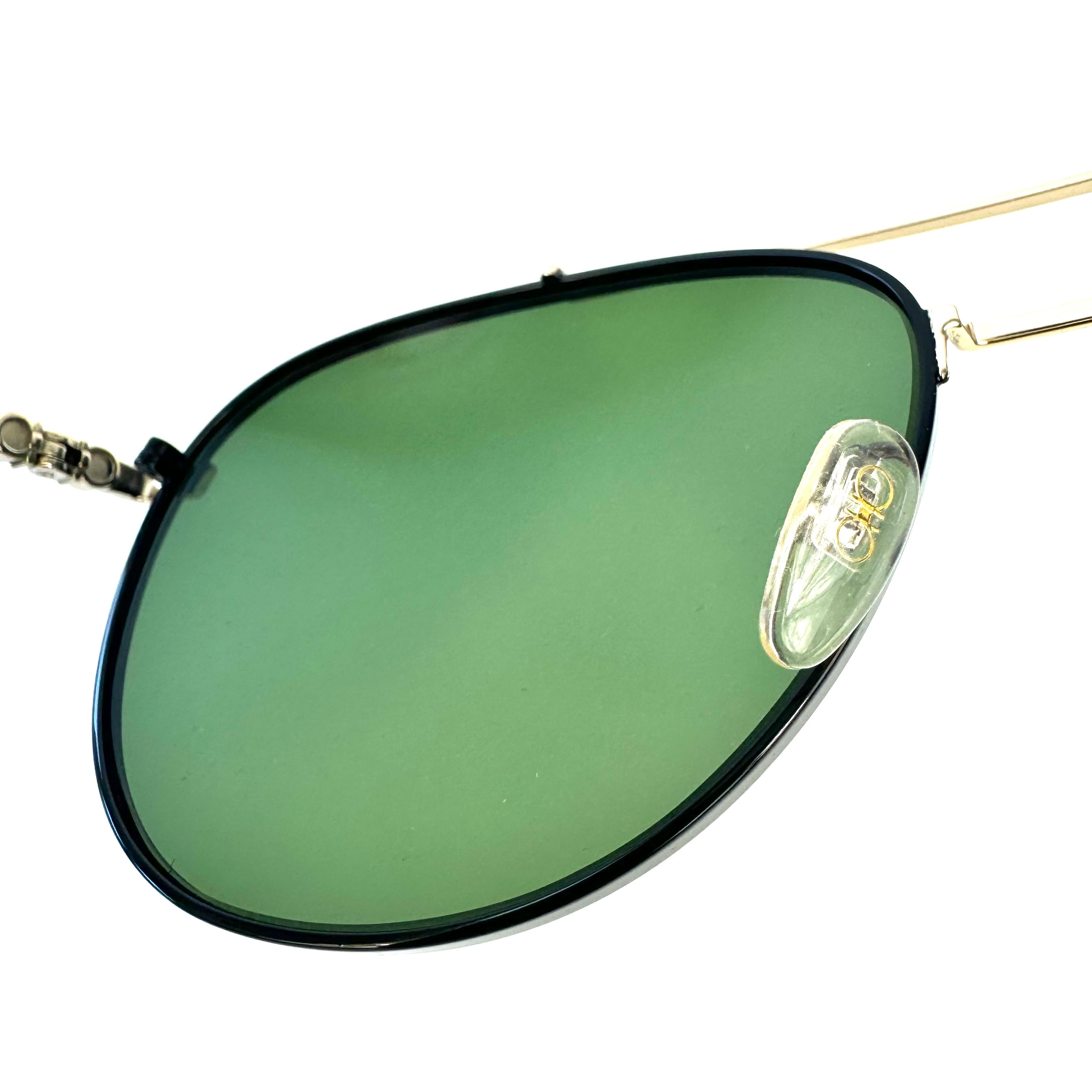 【美品】サルヴァトーレフェラガモ サングラス SF201S ガンチーニ カラーレンズ 緑