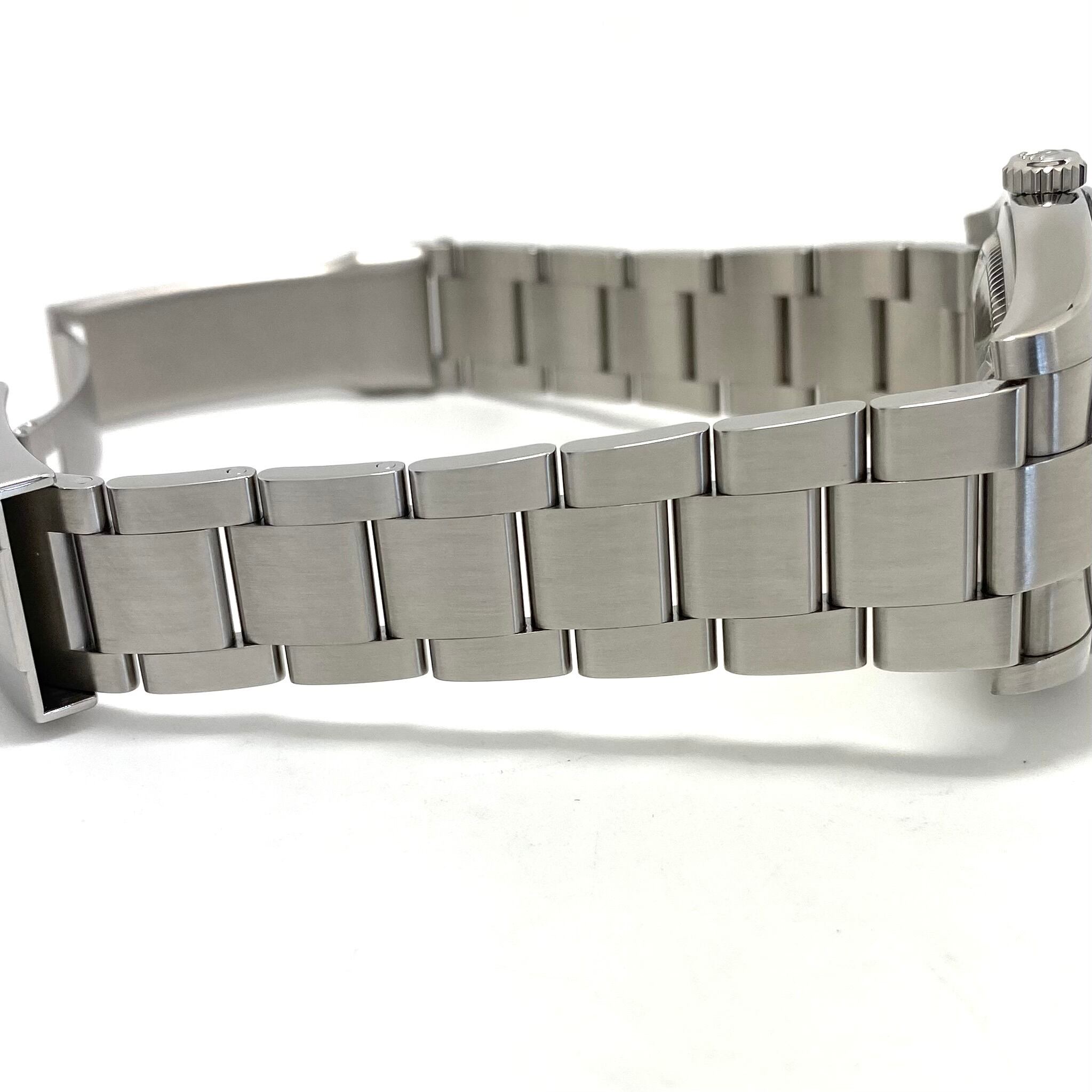 【美品】腕時計 メンズ ロレックス オイスター パーペチュアル 36 116000 自動巻 シルバー 10気圧防水 国内正規品