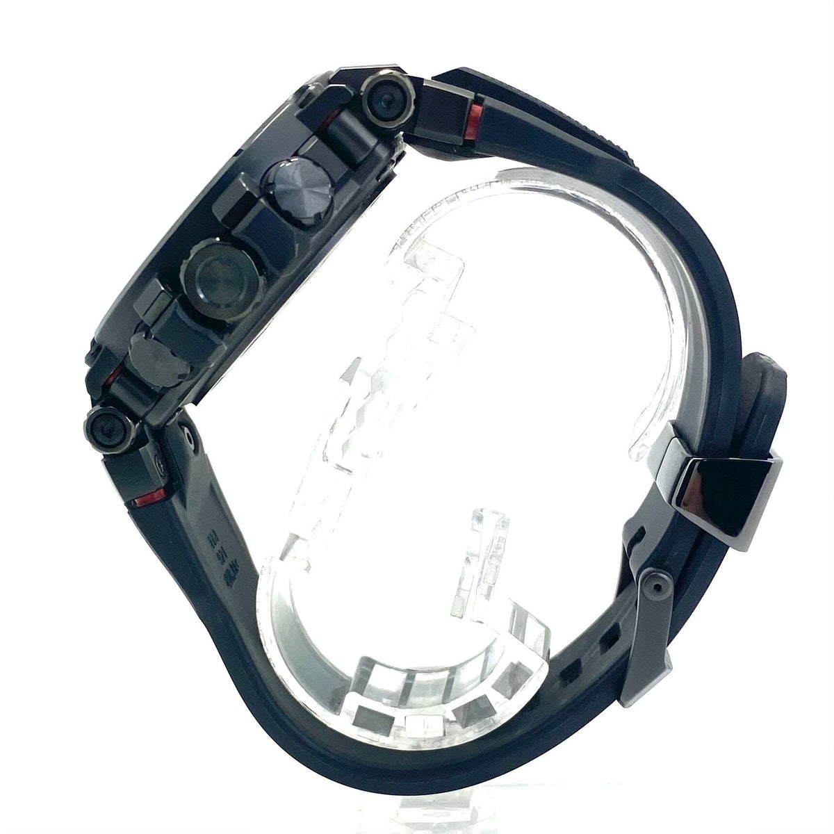 【美品】腕時計 メンズ カシオ CASIO G-SHOCK ジーショック MT-G MTG-B1000B-1AJF 電波ソーラー スマホリンク Bluetooth 黒 デイト表示 20気圧防水 樹脂ベルト