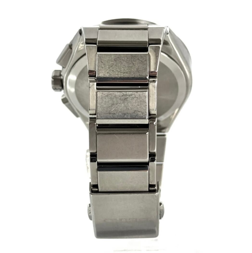 セイコー アストロン ネクスター SBXY051 8B63-0BD0 電波ソーラー デイト表示 チタニウム ネイビー