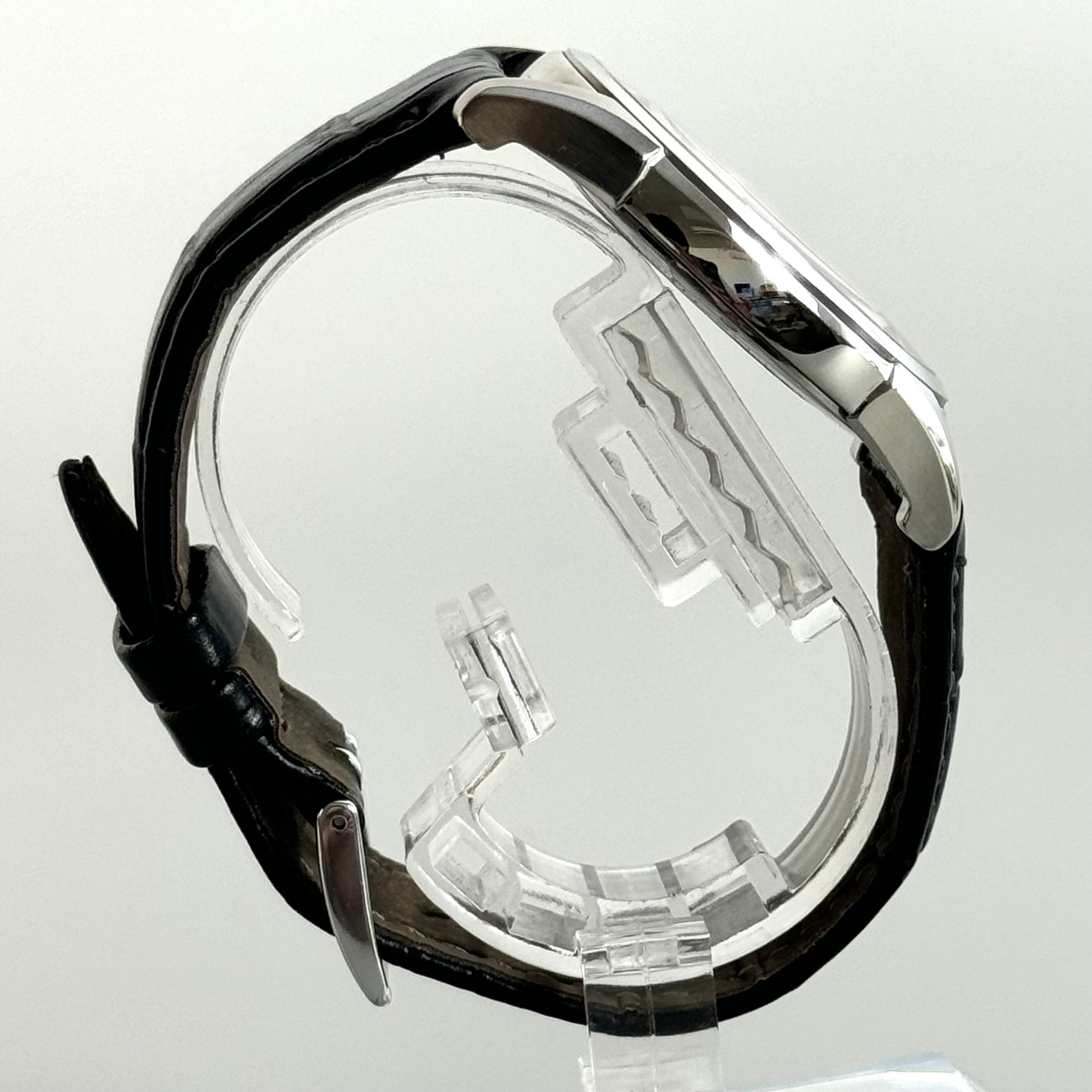 ハミルトン HAMILTON ジャズマスター H385150 自動巻 黒 デイト表示 裏スケ 2針 社外ベルト