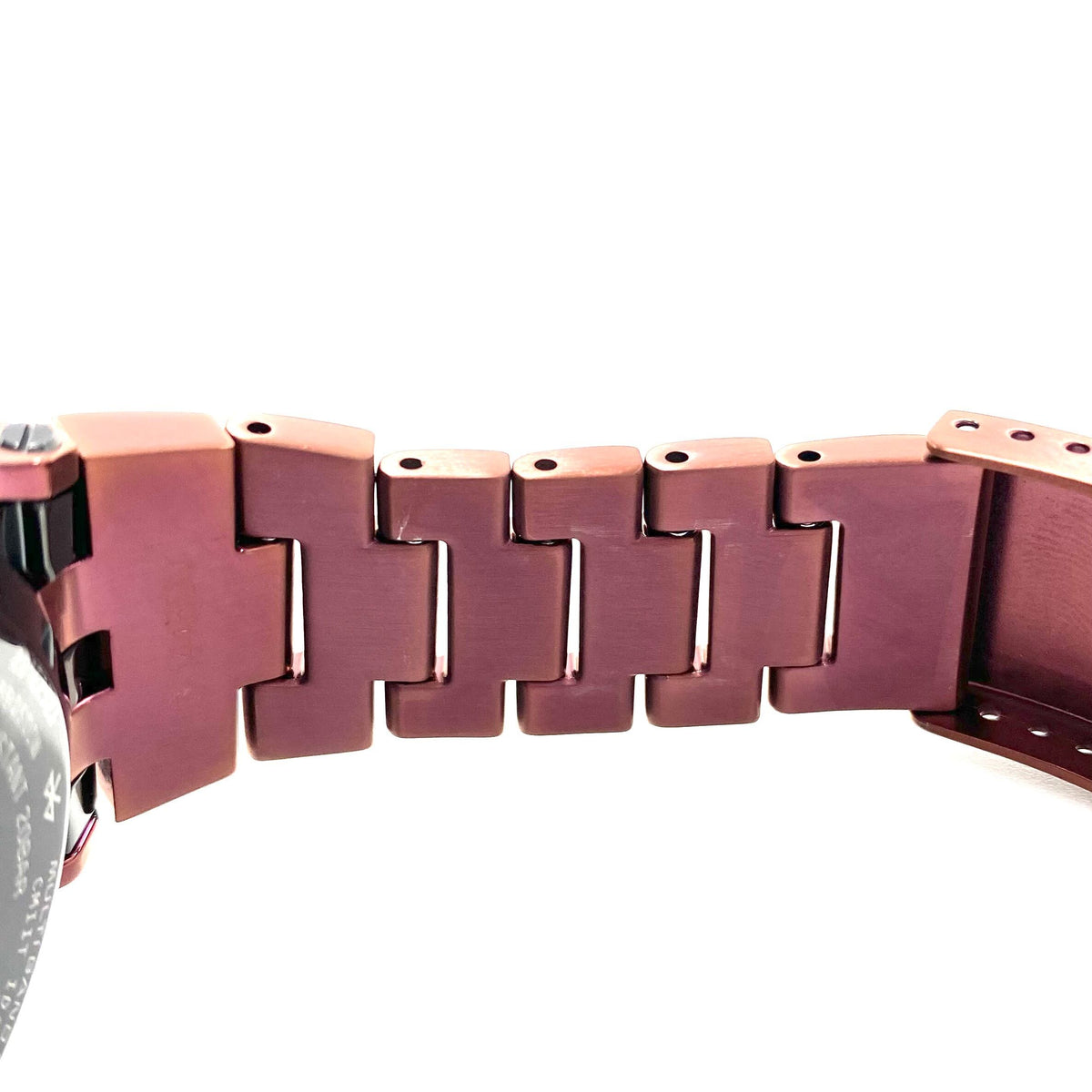 【美品・希少】カシオ CASIO G-SHOCK ジーショック GMW-B5000RD-4JF 5000シリーズ フルメタル スクエア デジタル 電波ソーラー ワインレッド 20気圧防水