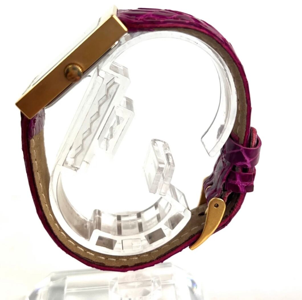 【希少・美品】アルテオロ アート&ウォッチ クォーツ 革ベルト ピンク ボーイズ メンズ レディース