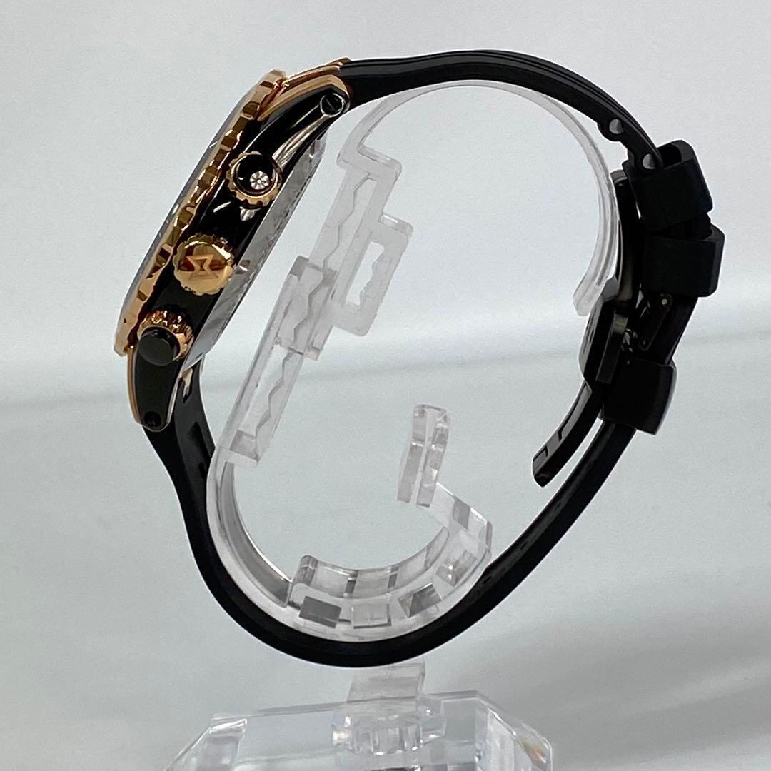 【美品】エドックス グランドオーシャン クォーツ クロノグラフ 黒 デイト表示