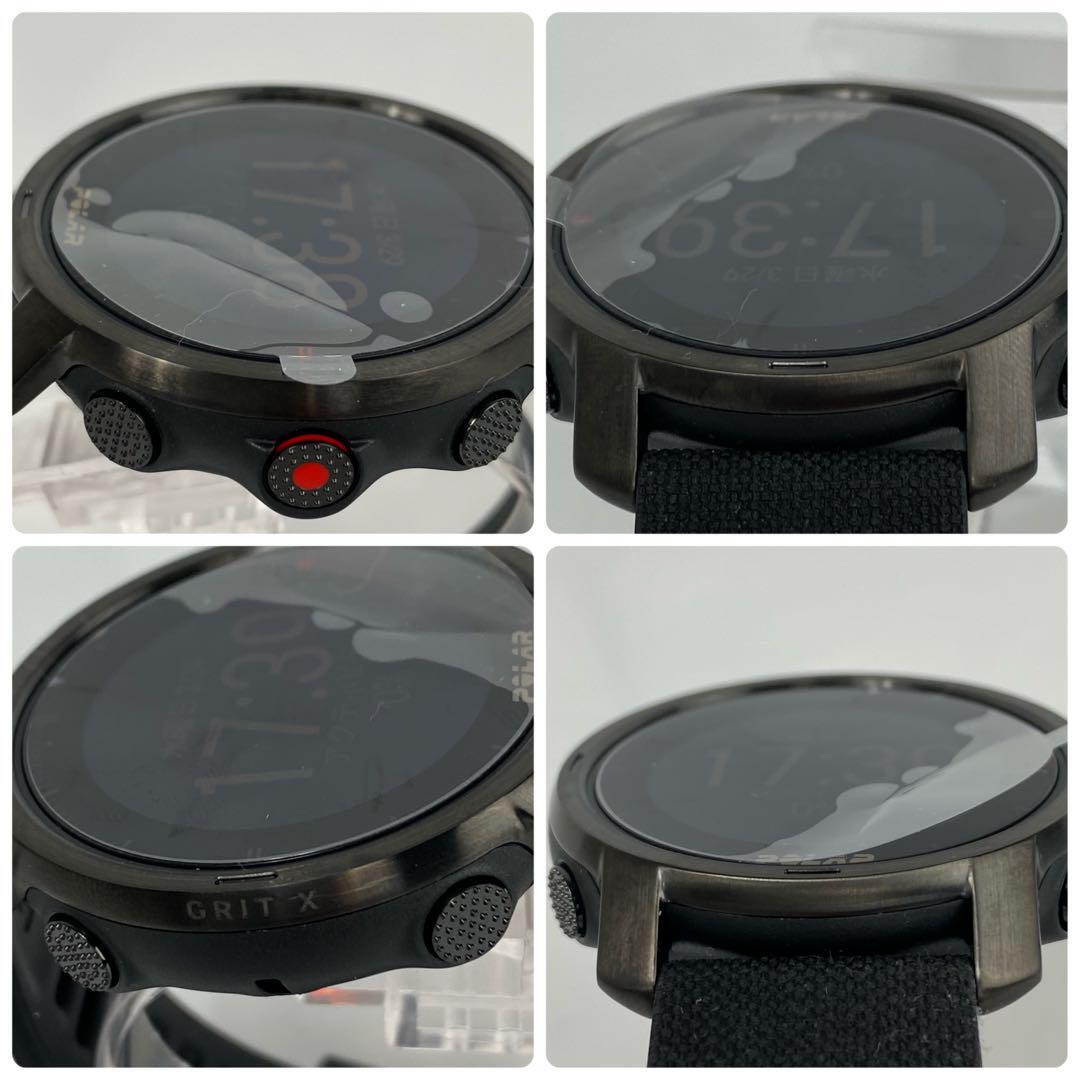 【未使用】ポラール スマートウォッチ グリットX デジタル 黒