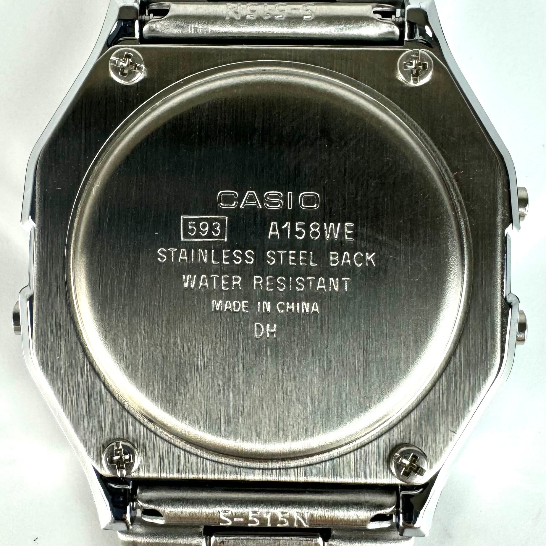 【美品】カシオ CASIO A158WEA-9JH クォーツ デジタル ゴールド メンズ レディース