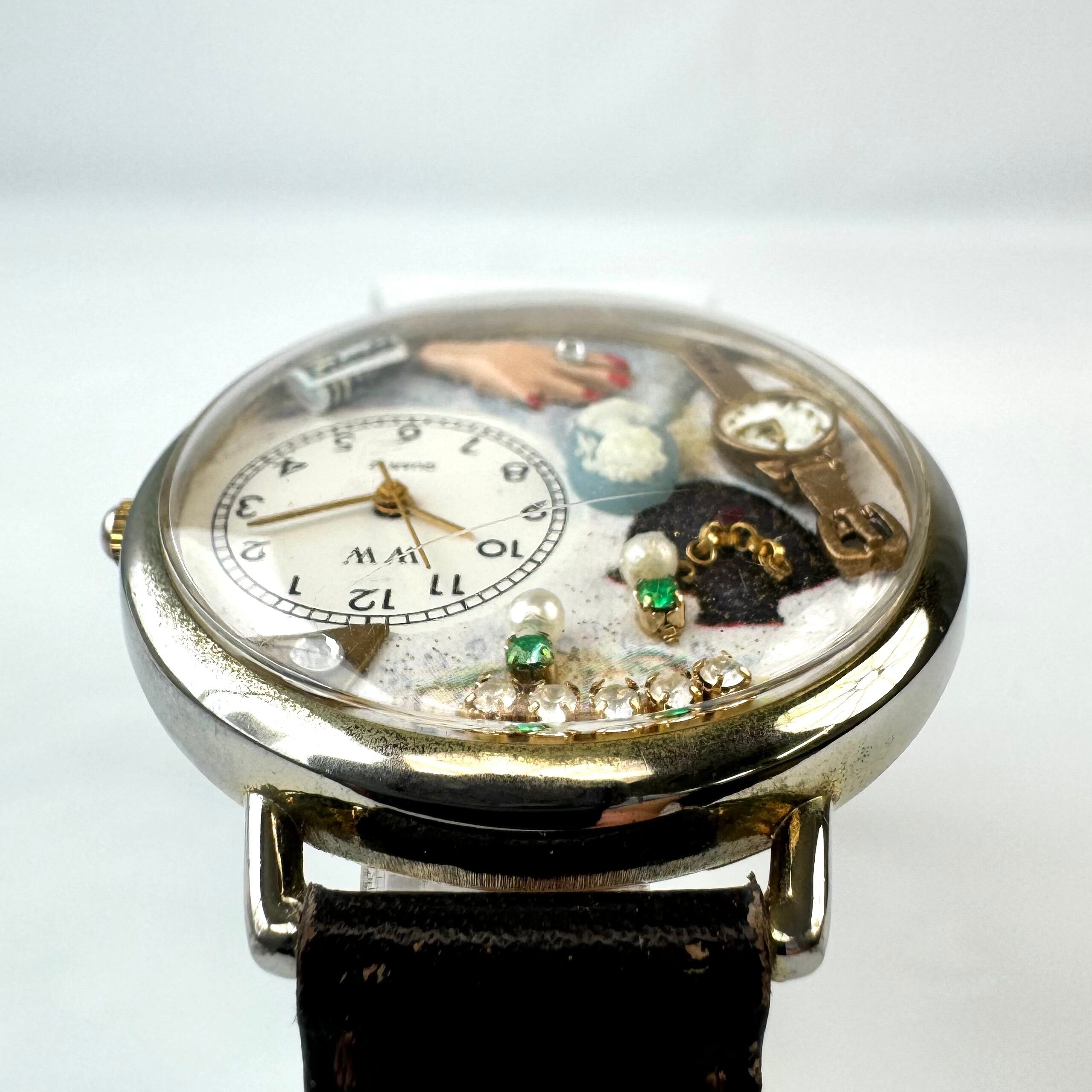 パラビオン Par Avion クォーツ レディース 革ベルト