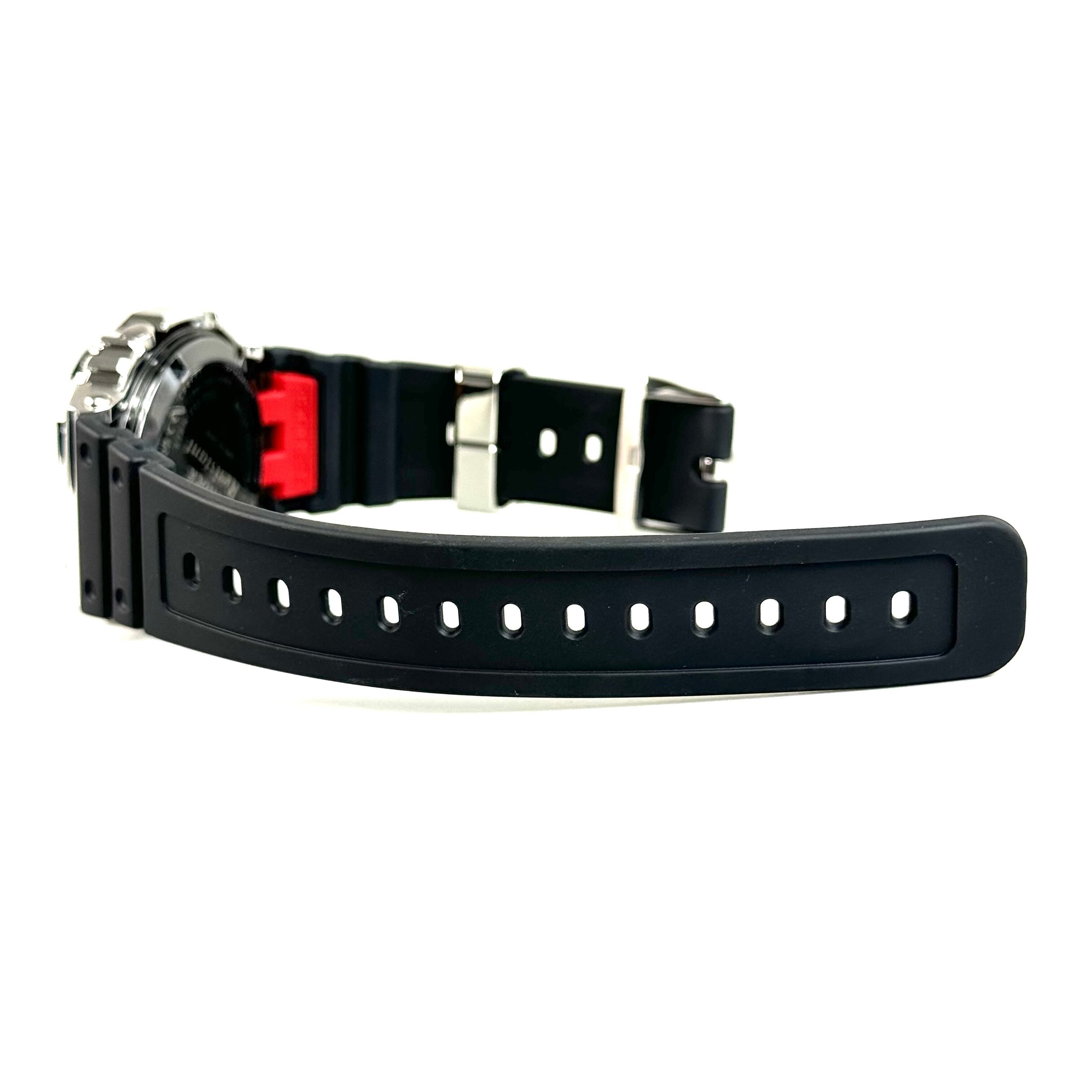 【美品】カシオ CASIO ジーショック G-SHOCK GMW-B5000-1JF 電波ソーラー デジタル 黒 Bluetooth 樹脂ベルト