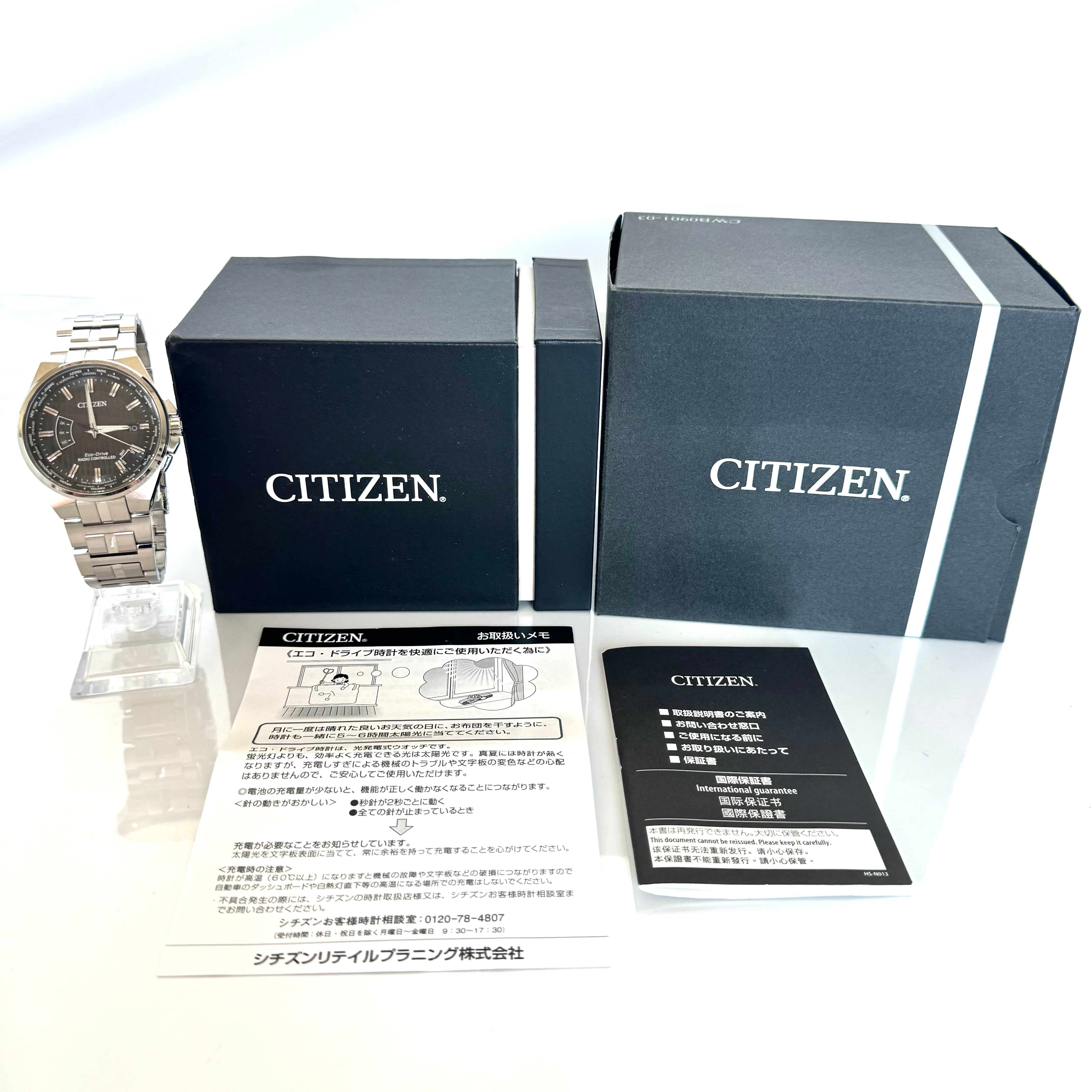 シチズン シチズンコレクション CB0161-82E H145-S116643 電波ソーラー デイト表示 黒