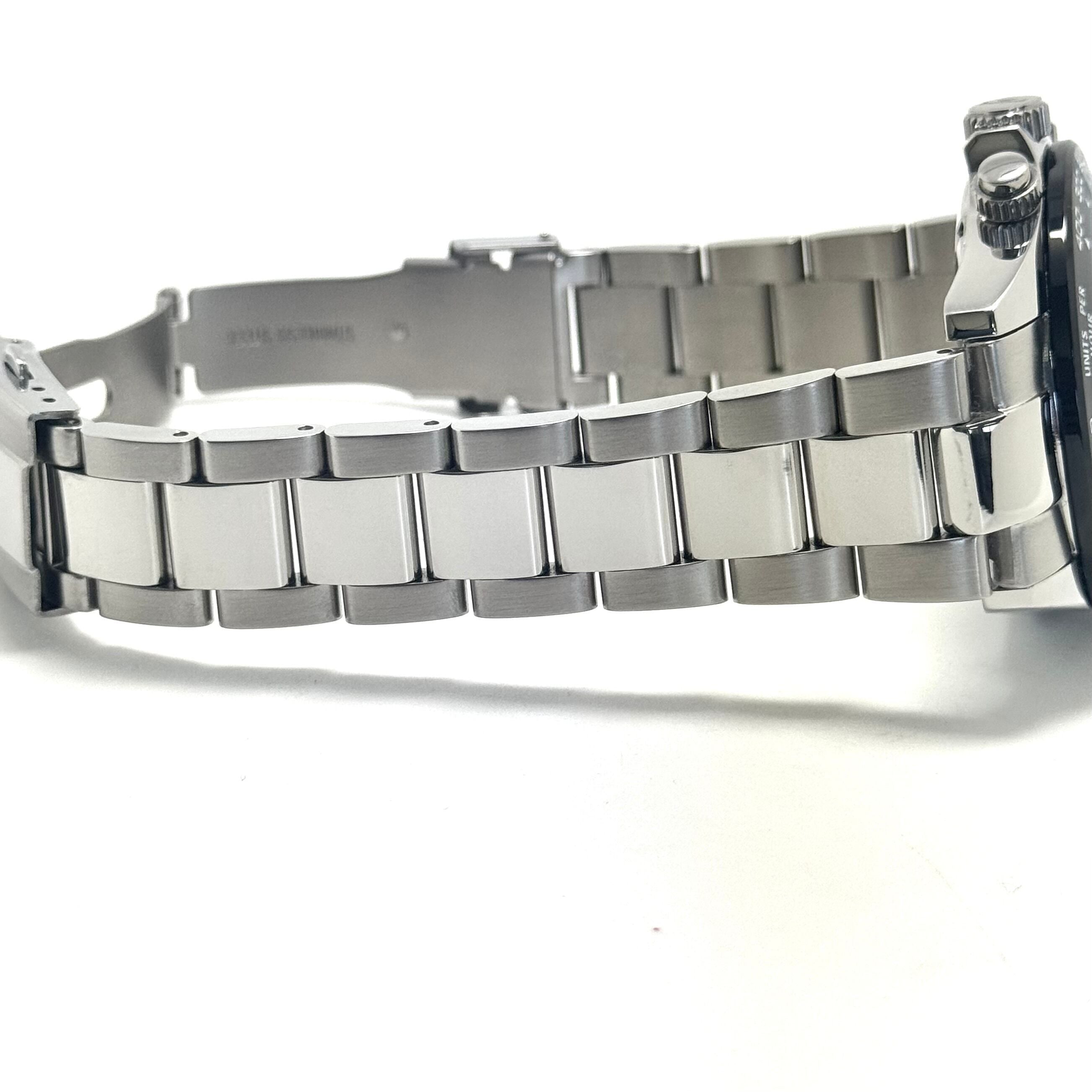 【美品】テクノス TECHNOS TSM411TW クォーツ クロノグラフ 白