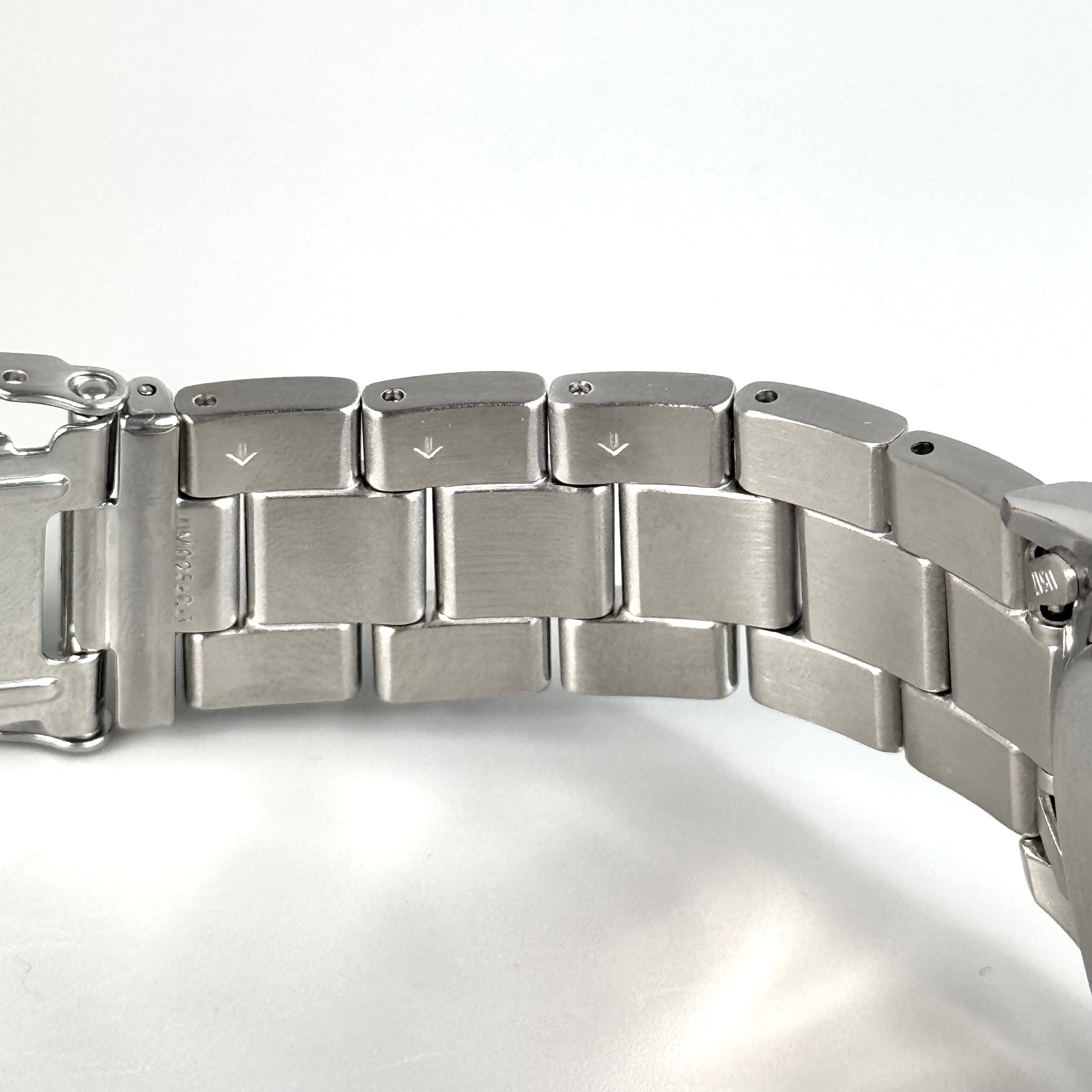 【美品】オリエント ORIENT オリエントマコ RN-TX0204E VS75-UAB0 ソーラー グリーン デイト表示 クロノグラフ