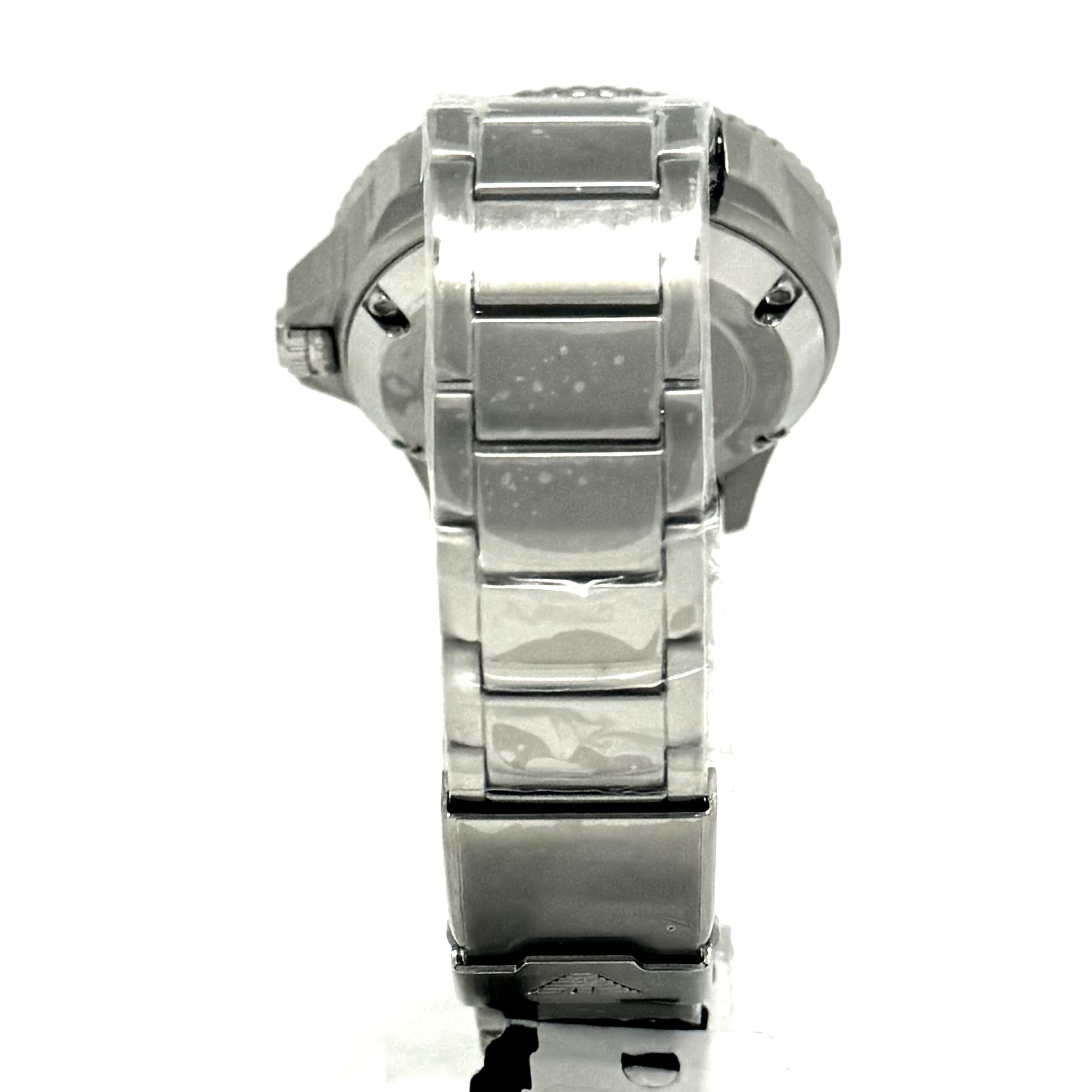 【未使用】エンポリオアルマーニ EMPORIO ARMANI AR-60061 メカニコ 自動巻 スケルトン グリーン デイト表示