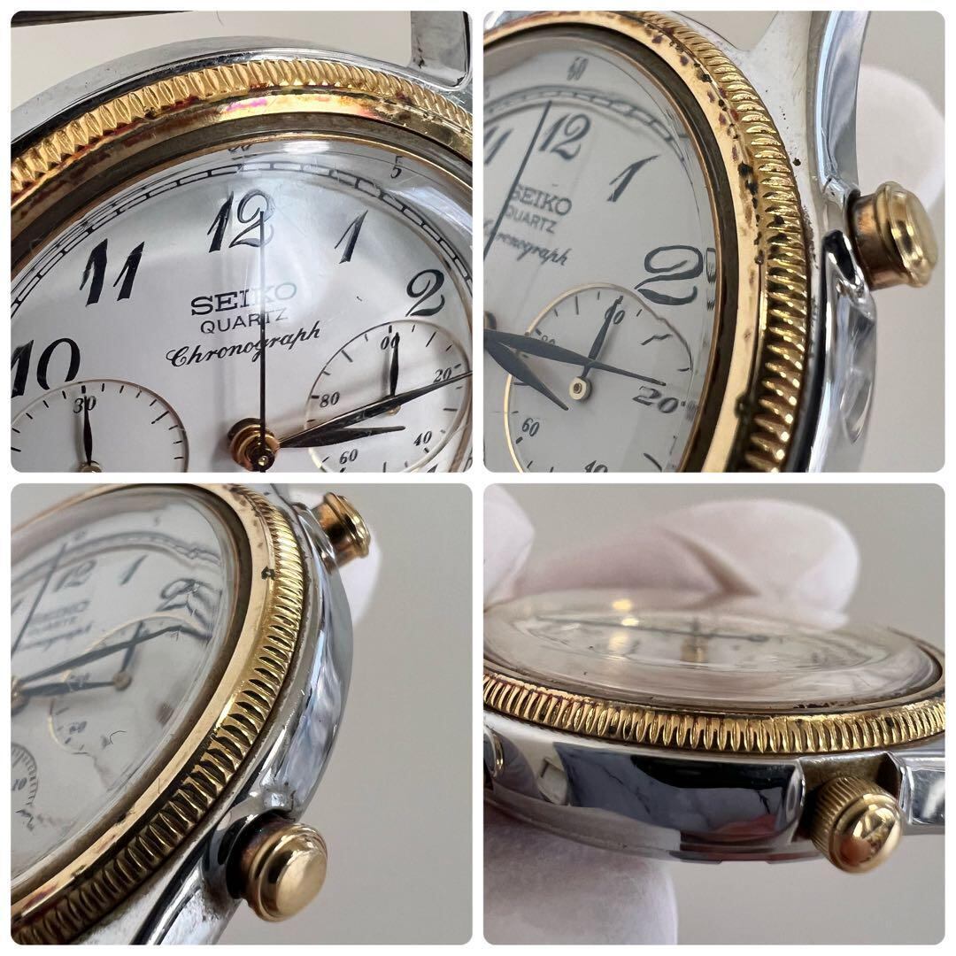 【希少】セイコー スピードマスター クロノグラフ クォーツ SGP ヴィンテージ