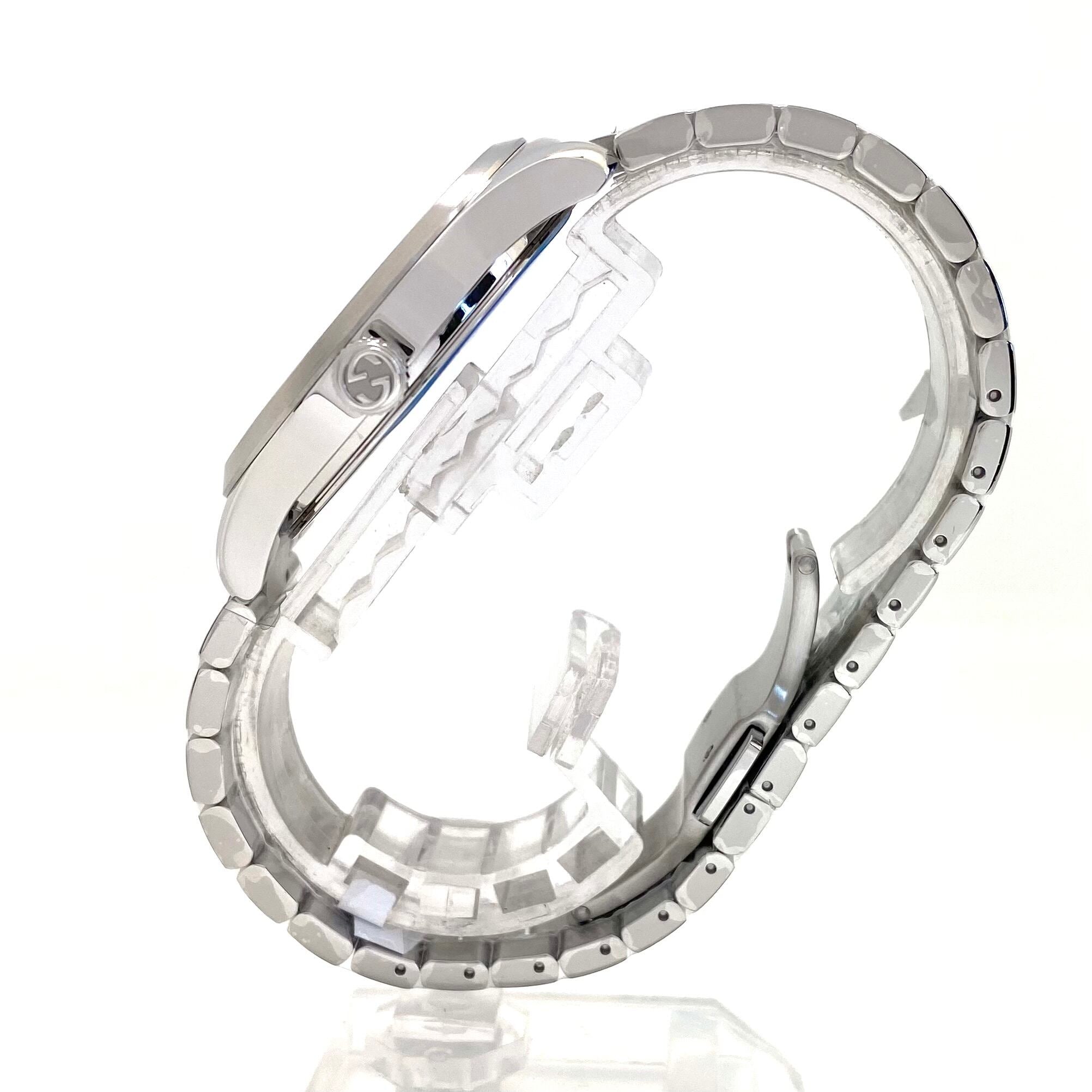 【未使用】腕時計 グッチ GUCCI Gタイムレス 126.4 YA1264076 スネーク 蛇 モチーフ クォーツ シルバー メンズ レディース ユニセックス