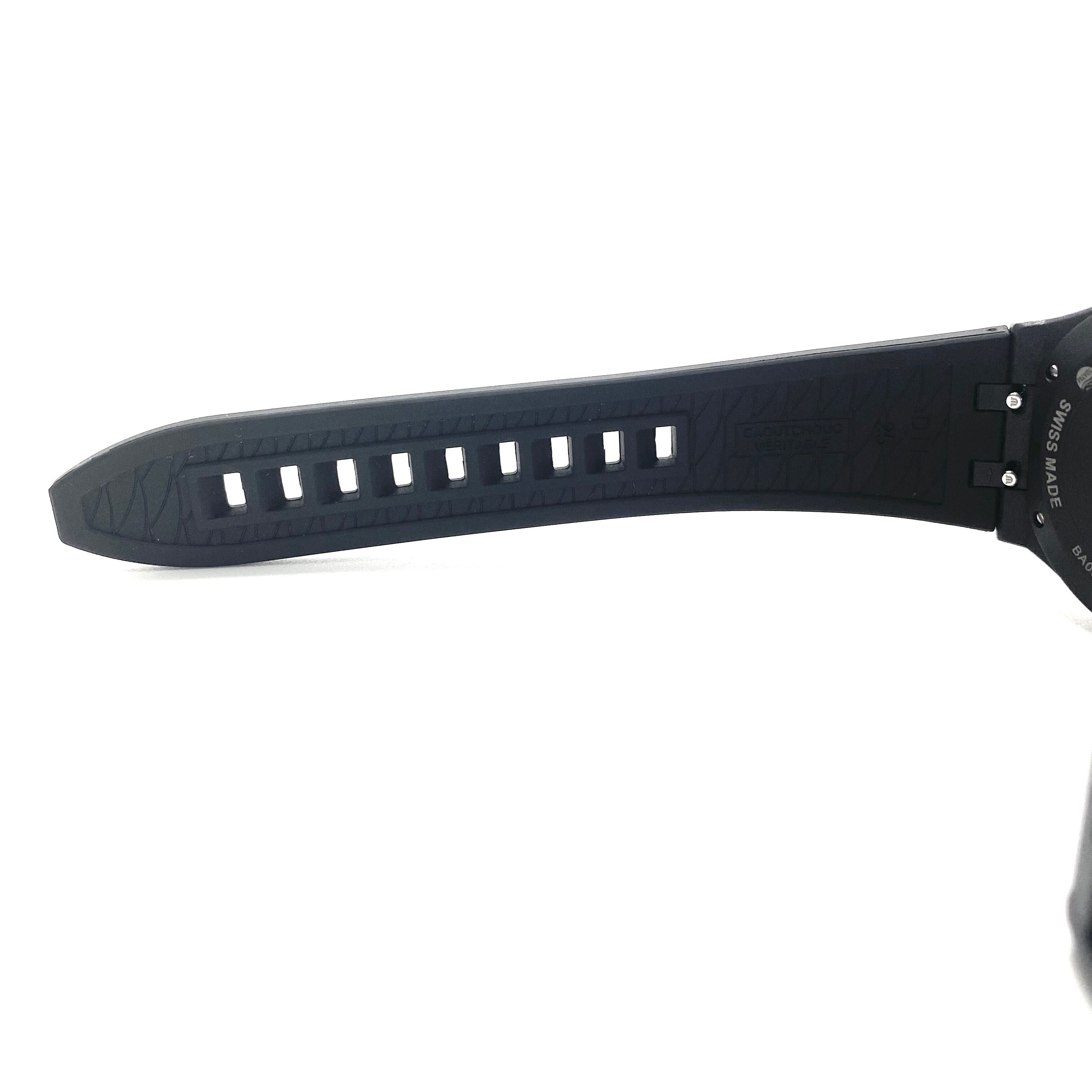 【ほぼ未使用】モーリスラクロア MAURICE LACROIX アイコン タイド AI2008-00000-300-0 BA07981 クォーツ 黒 デイト表示