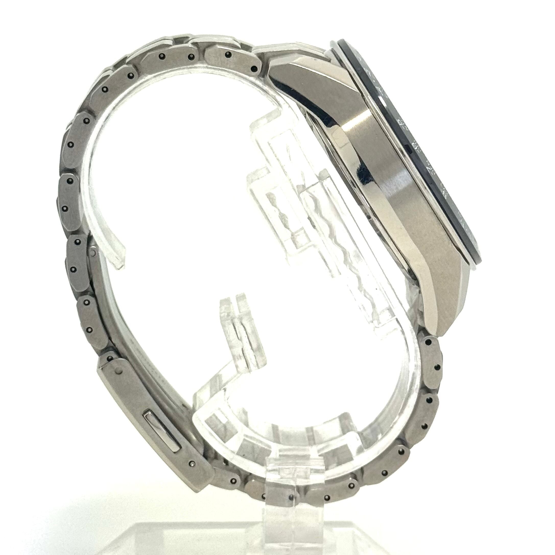 セイコー SEIKO アストロン ASTRON SBXC003 5X53-0AB0 電波ソーラー 黒 デイト表示 チタニウム セラミック