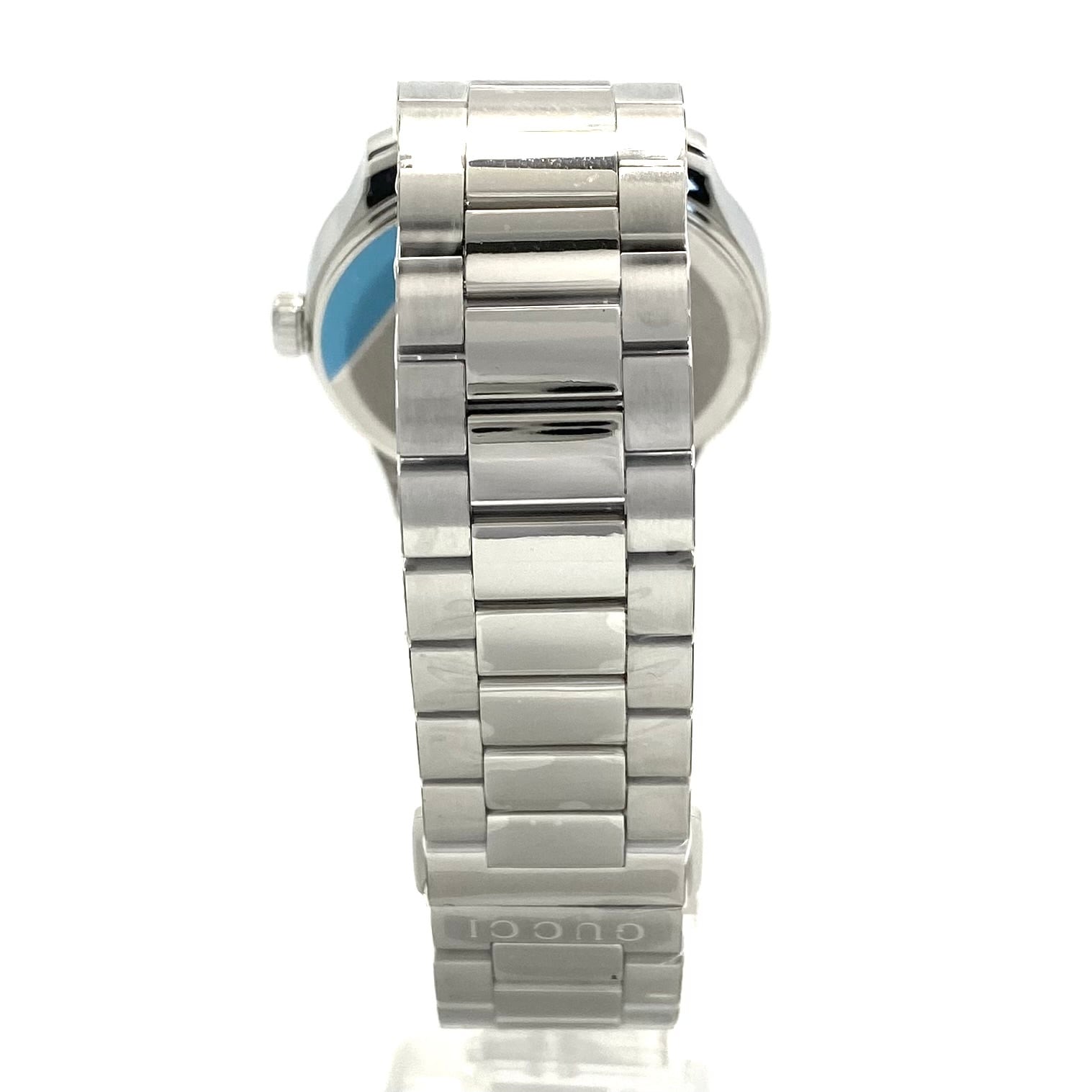 【未使用】腕時計 グッチ GUCCI Gタイムレス 126.4 YA1264076 スネーク 蛇 モチーフ クォーツ シルバー メンズ レディース ユニセックス