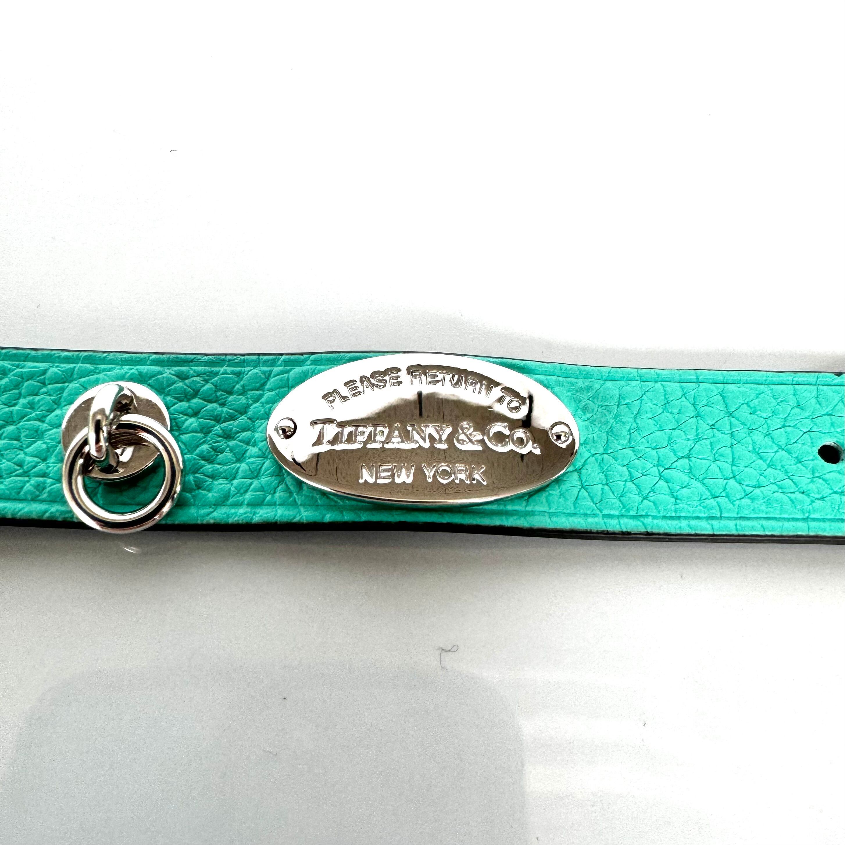 ティファニー リターントゥ ナローレザーブレスレット