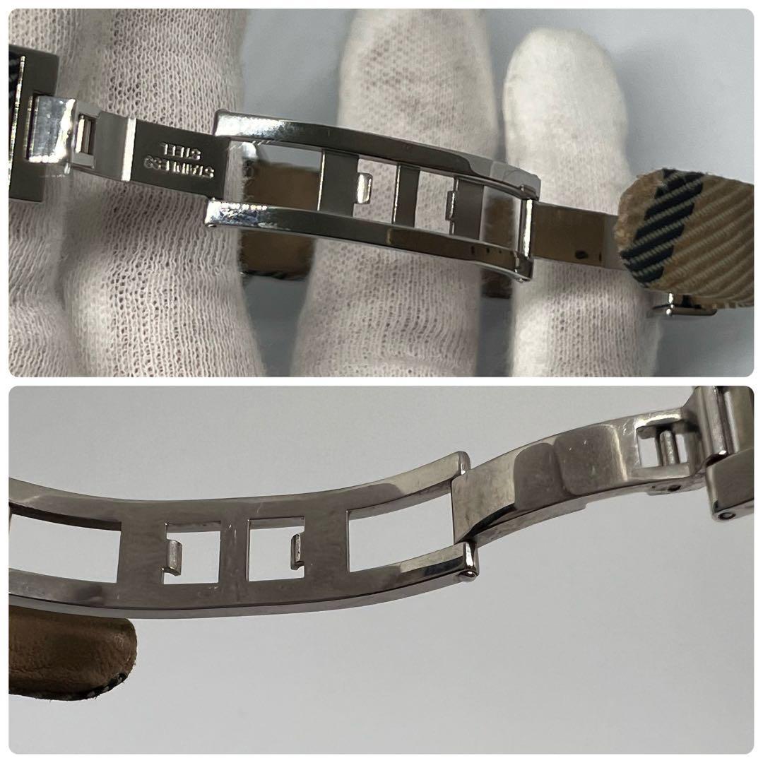 バーバリー BU1051 クォーツ レザーベルト 2針