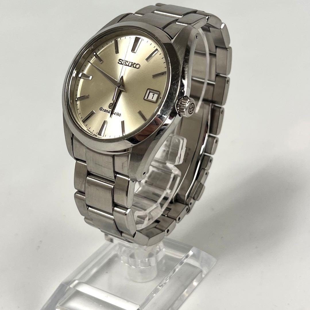 グランドセイコー SBGV021 9Fクォーツ シルバー デイト表示