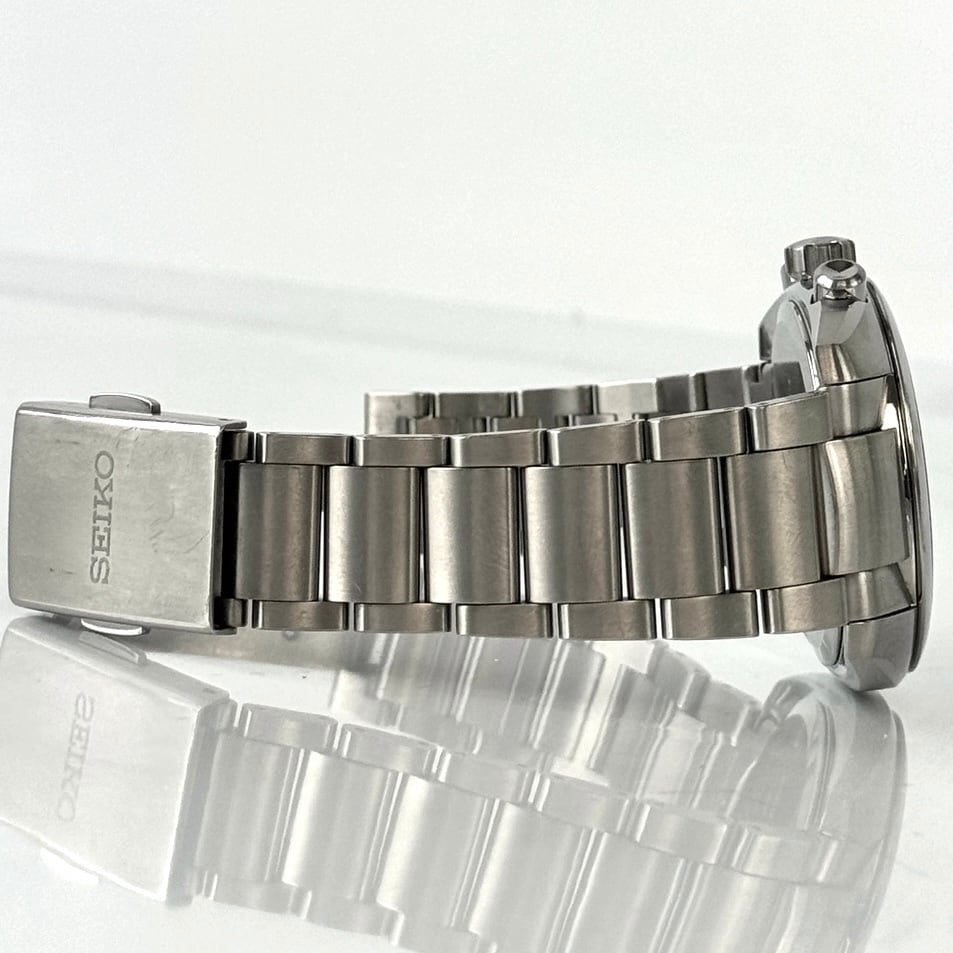 【希少】セイコー アストロン SBXY001 8B63?0AZ0 セイコー創業140周年記念 世界600本限定 電波ソーラー シルバー デイト表示