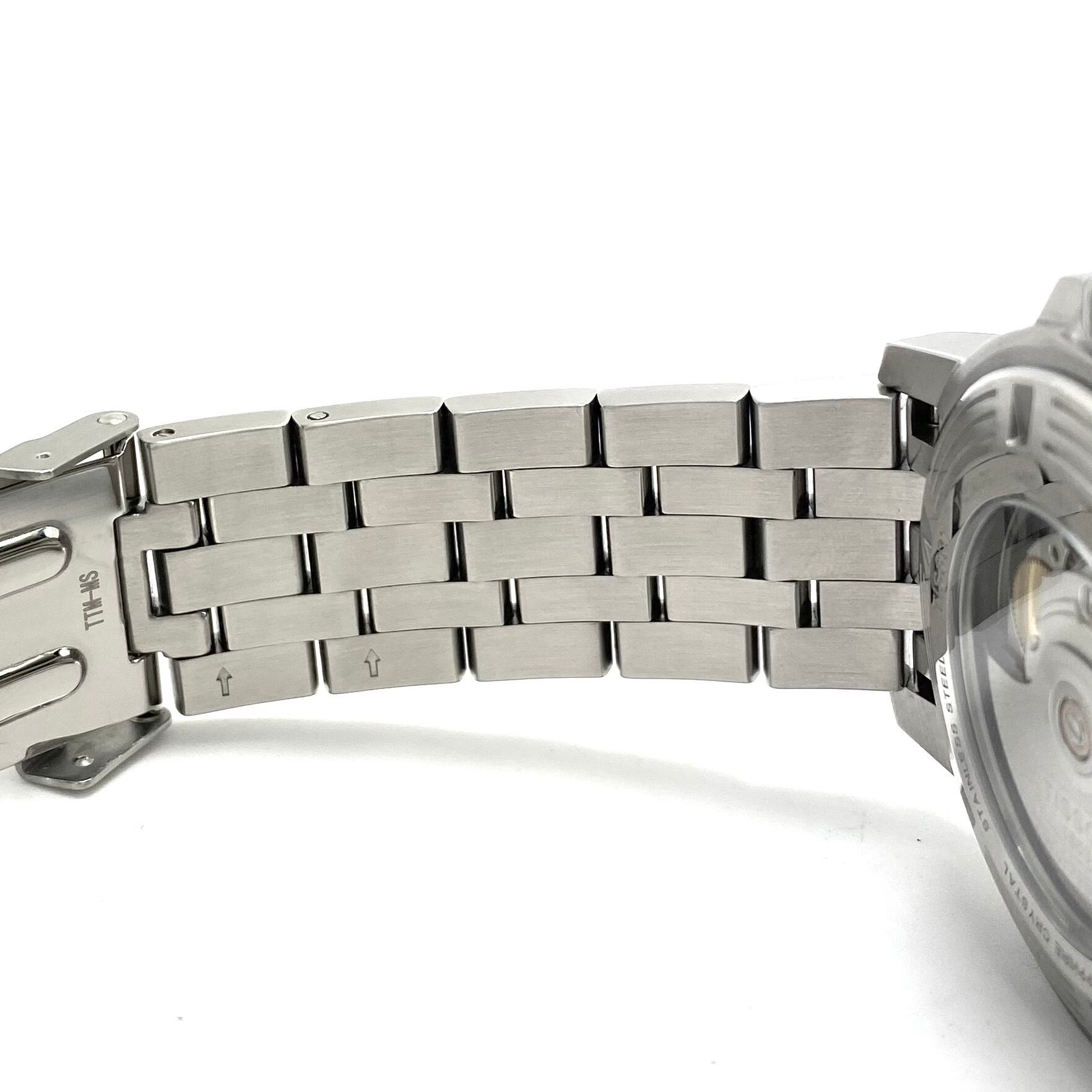 【美品・動作良好】ティソ TISSOT シースター1000 パワーマティック80 T120407A 自動巻 青 デイト表示 裏スケ 30気圧防水 中古 腕時計 メンズ