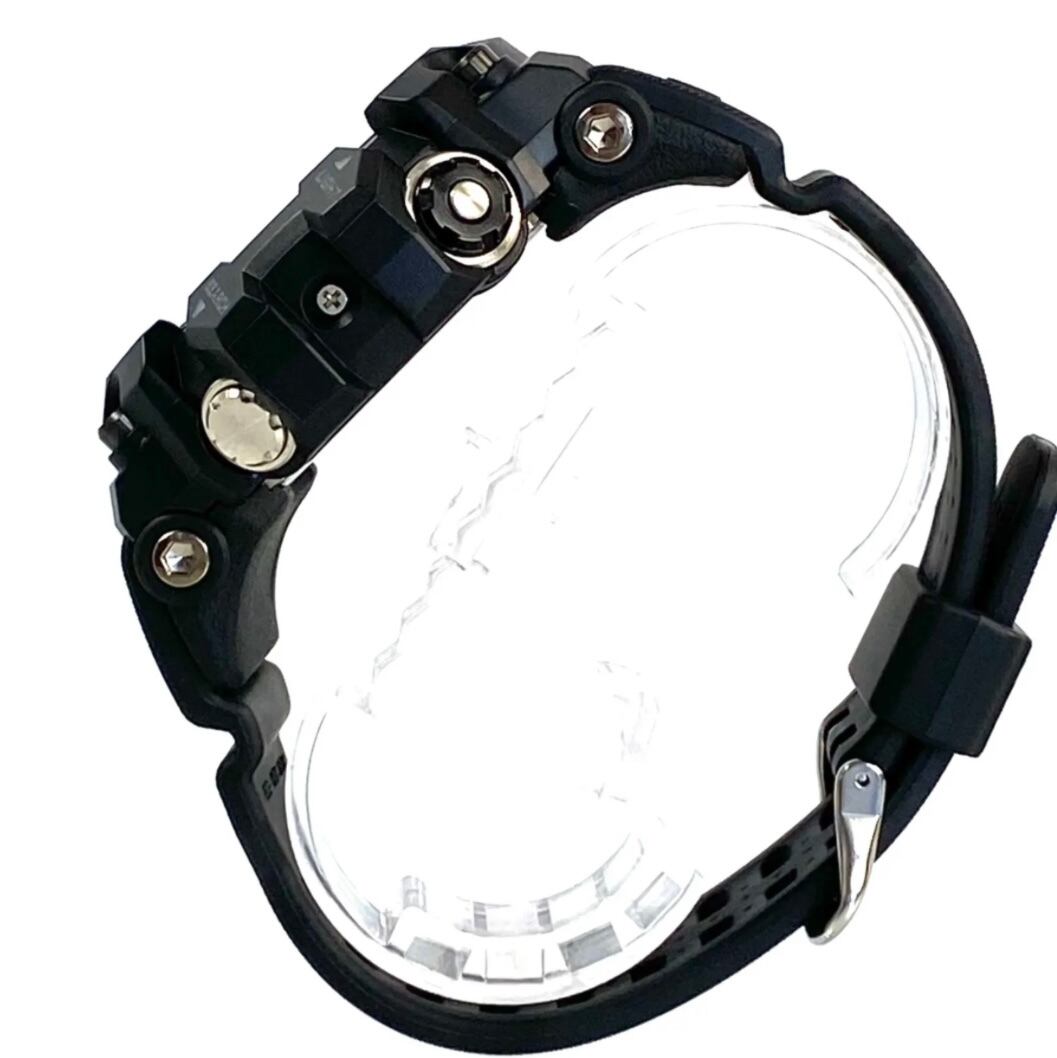【ほぼ未使用】カシオ G-SHOCK ジーショック GWG-100-1AJF マッドマスター 電波ソーラー 樹脂 黒