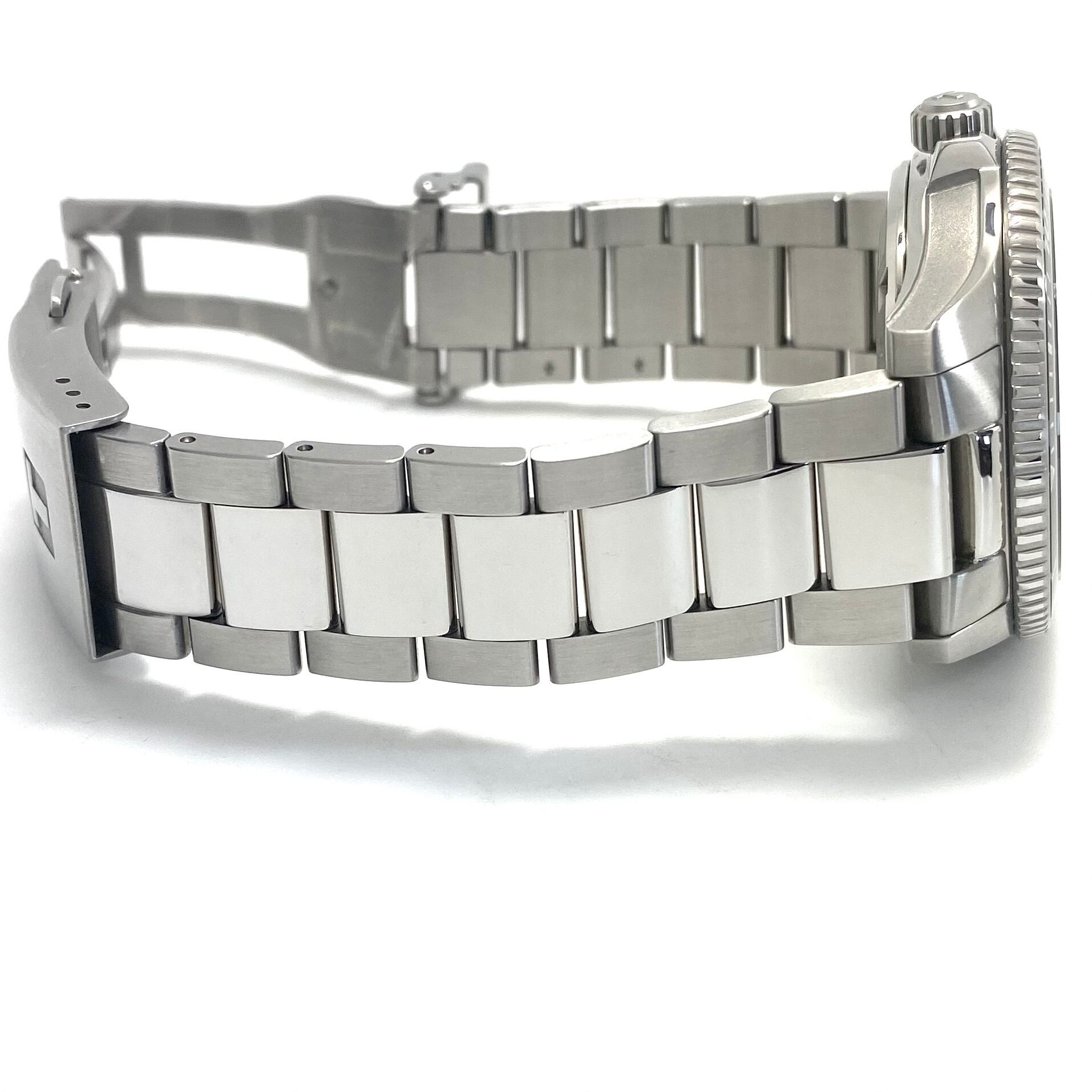 【美品】中古 腕時計 メンズ ティソ TISSOT シースター1000 パワーマティック80 T120807A 自動巻 黒 デイト表示 裏スケ 30気圧防水