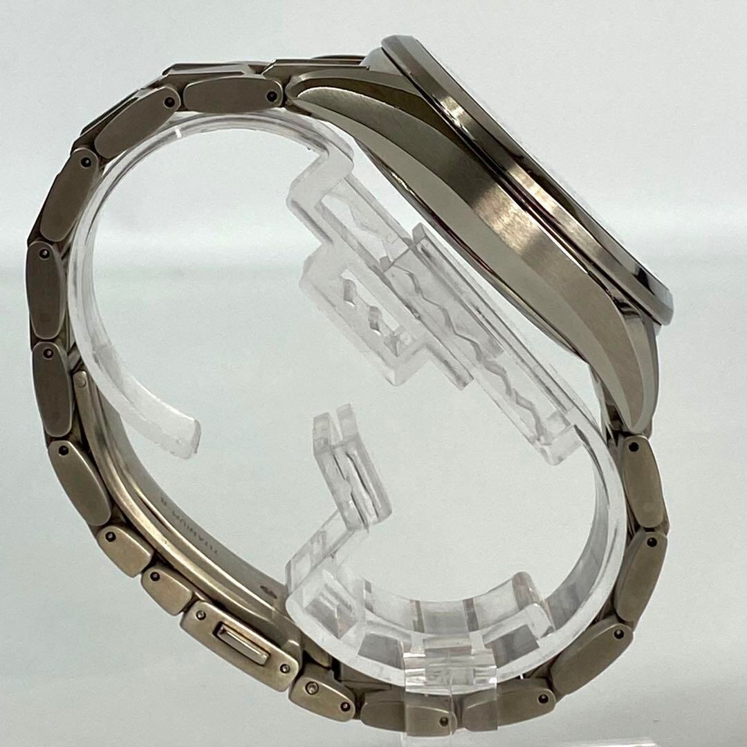 セイコー ブライツ SAGA285 電波ソーラー ブルー デイト表示