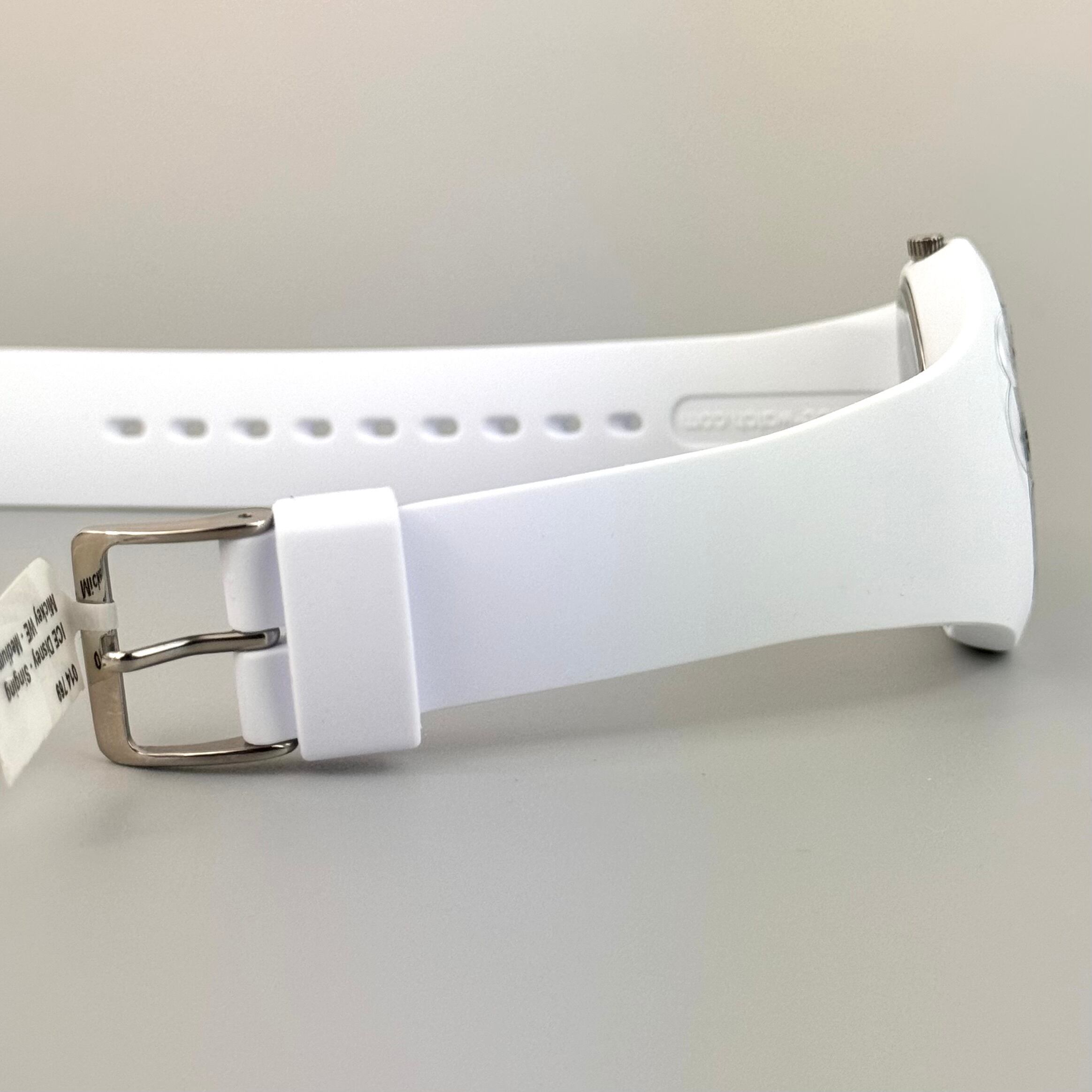 【未使用・電池交換済み】 アイスウォッチ ICE WATCH 014769 ディズニーコレクション ミッキーマウス クォーツ 白 樹脂 メンズ レディース
