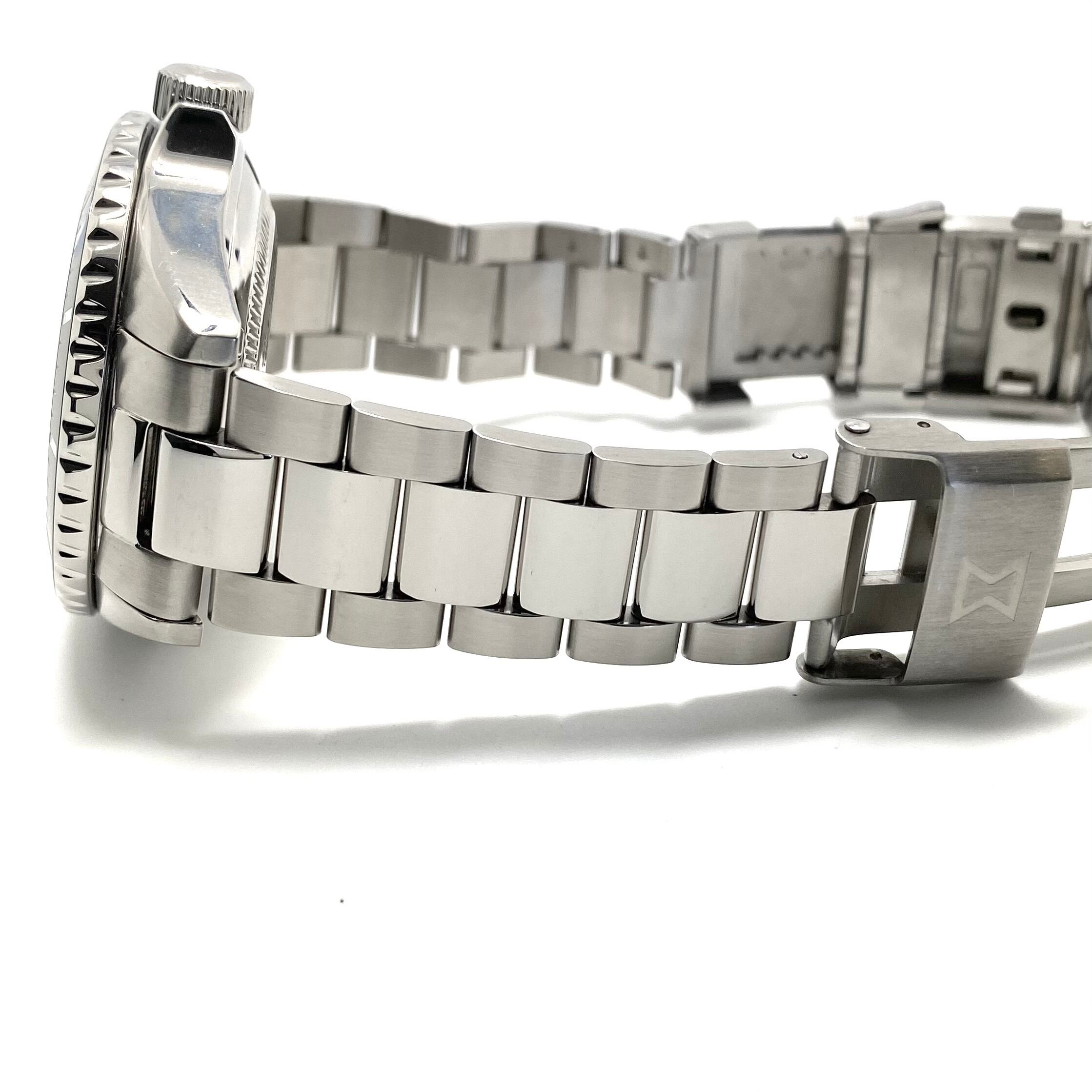 【美品】エドックス EDOX スカイダイバー ネプチュニアン 80120-3NM-VDN ダイバーズ 自動巻 グリーン デイト表示 セラミック