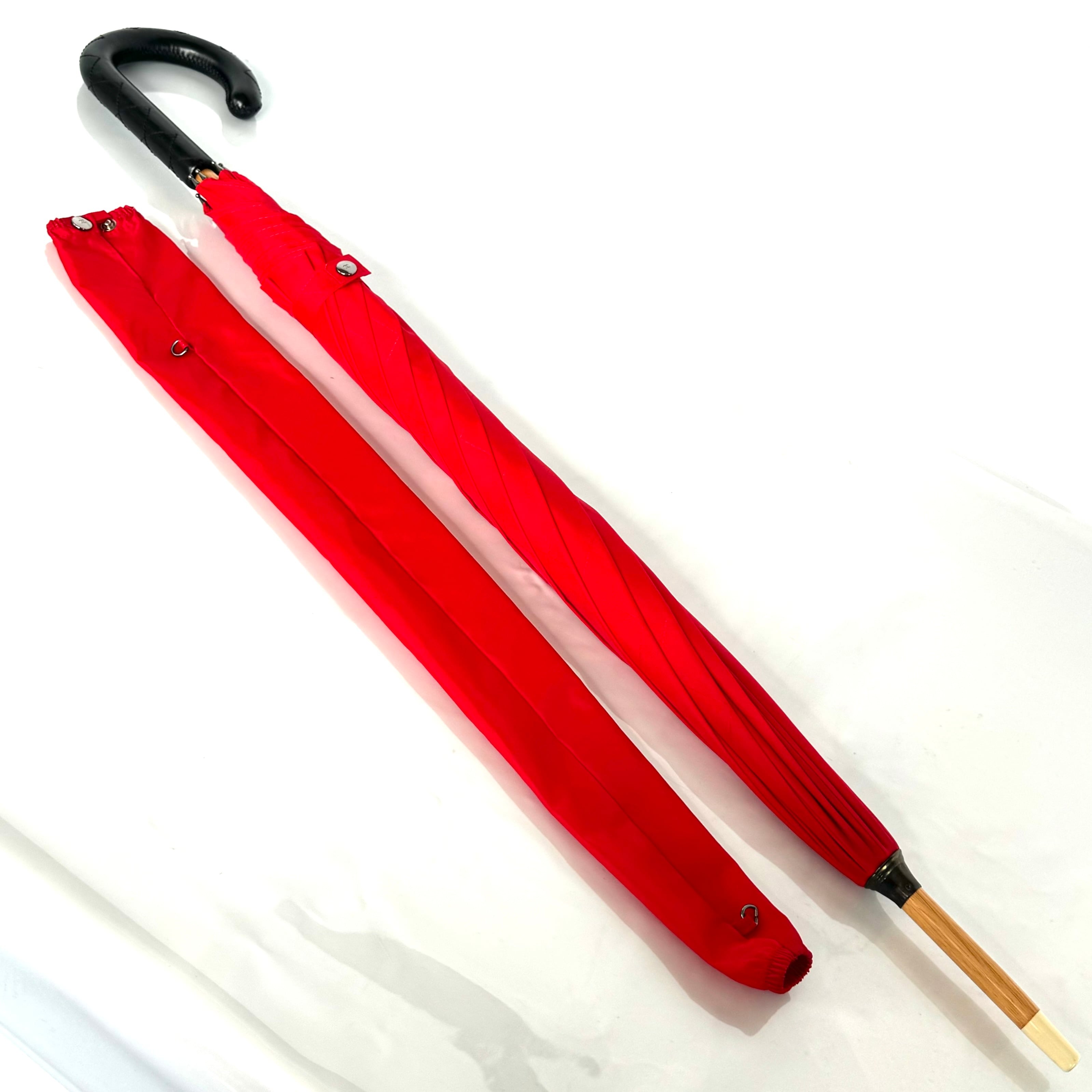 【希少】シャネル マトラッセ ココマーク 傘 レッド