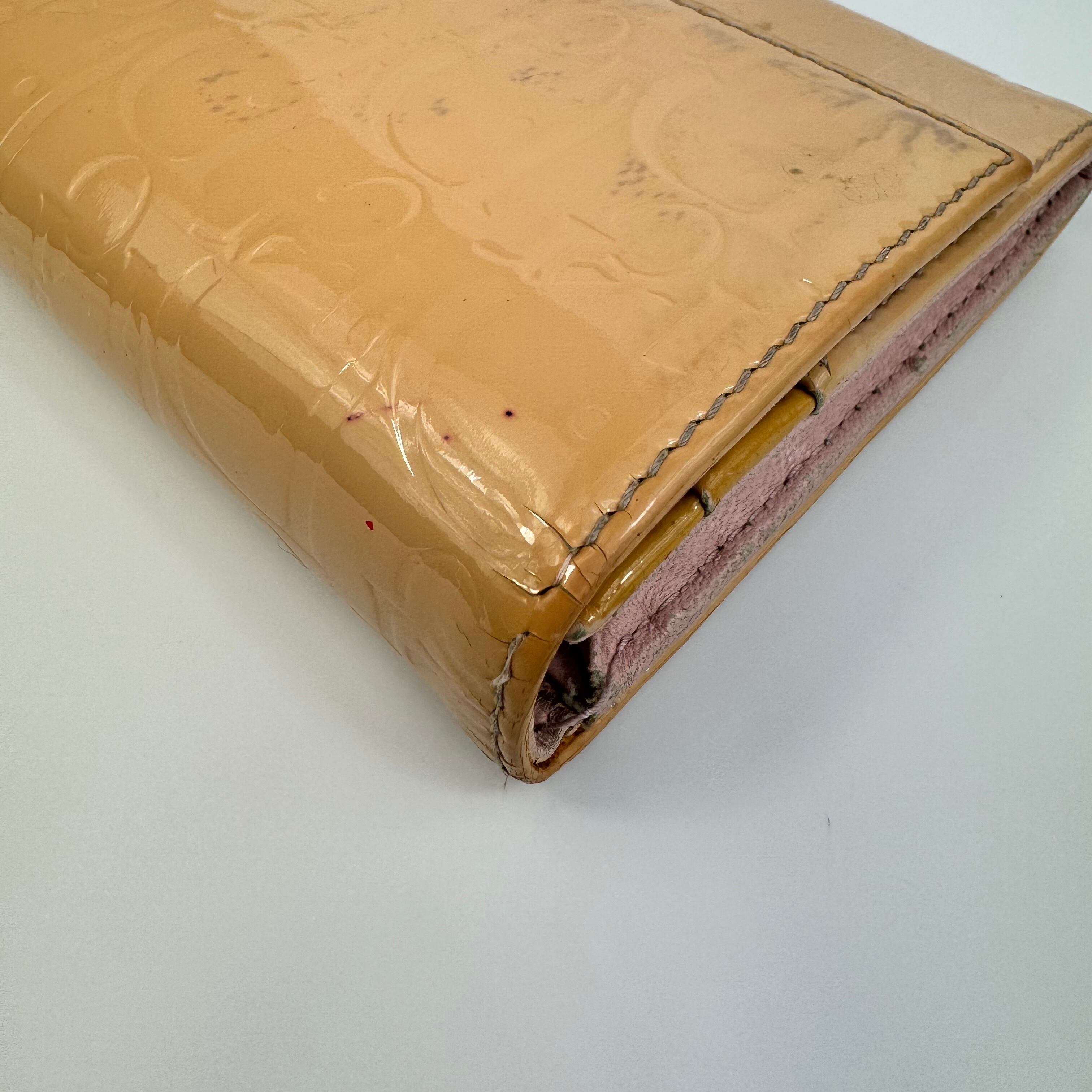 クリスチャンディオール ロングウォレット アルティメット エナメルトロッター ライトピンク