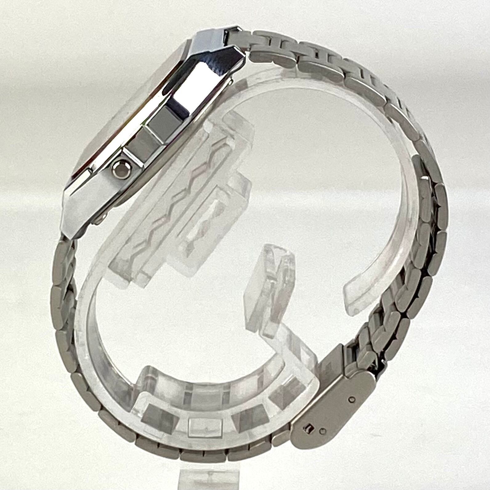 【美品】カシオ CASIO A158WEA-9JH クォーツ デジタル ゴールド メンズ レディース