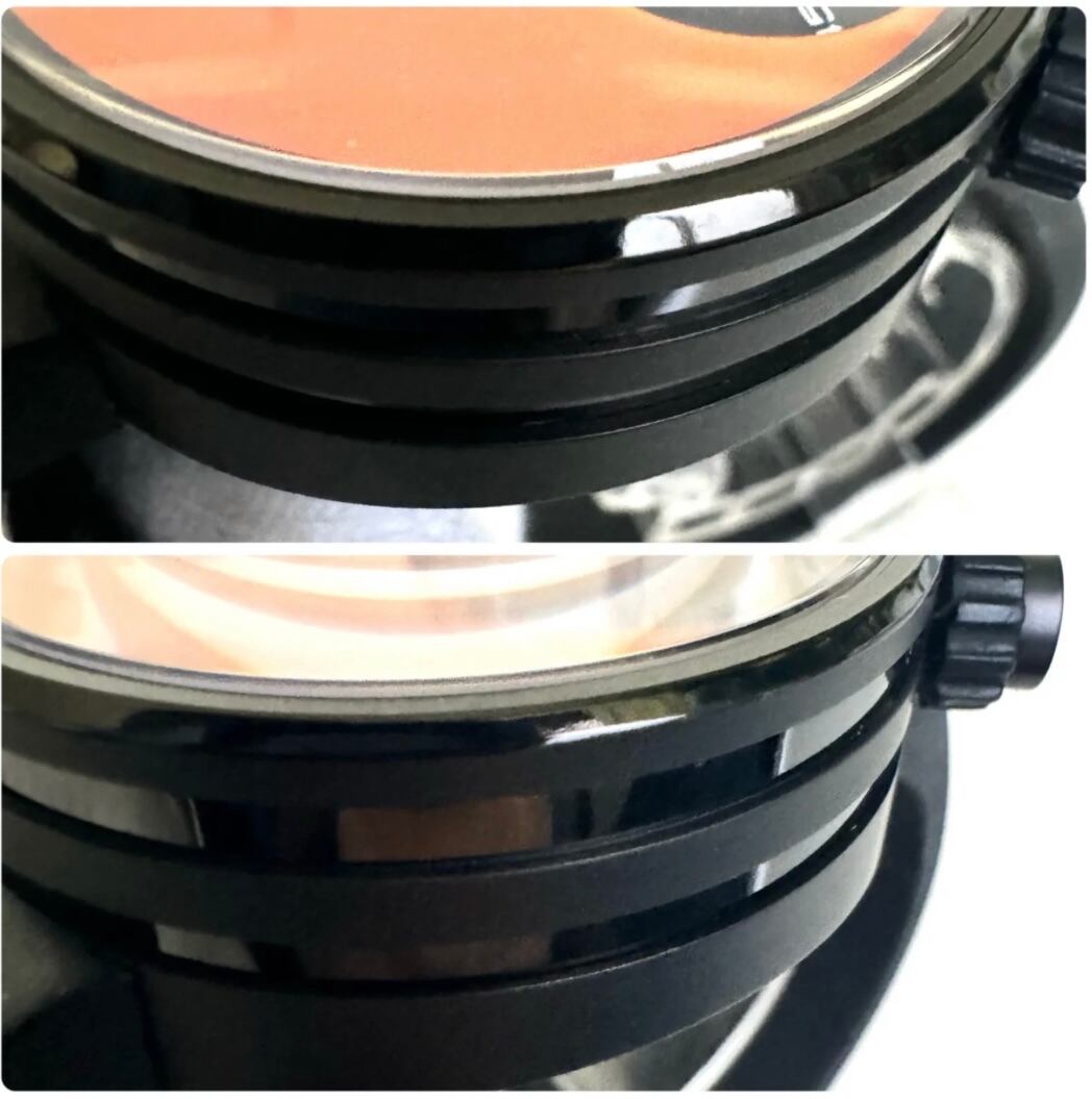 【希少】メカニケヴェローチ ドゥエヴァルヴォレ 世界250本限定 自動巻 2タイムゾーン オレンジ ラバー デイト表示