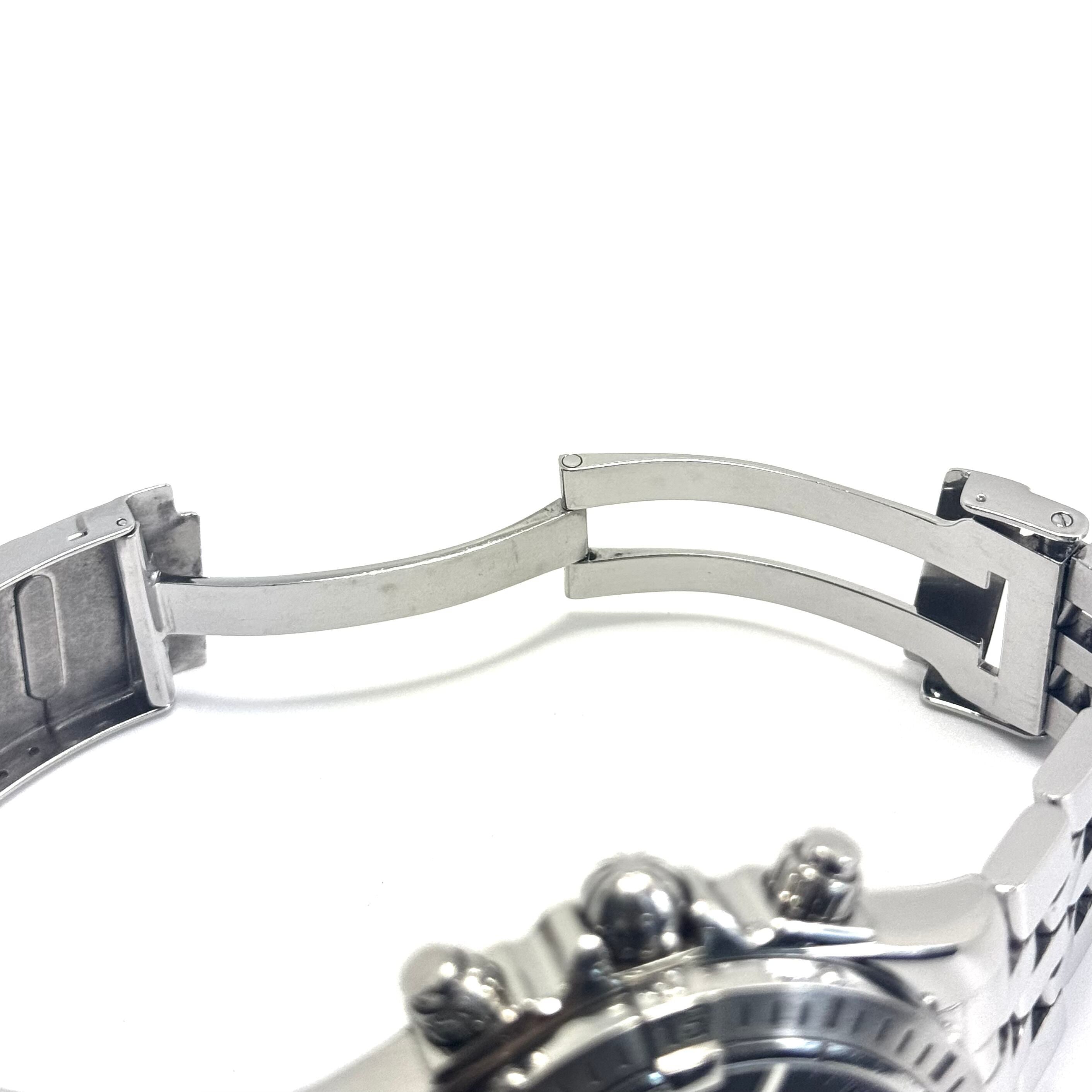 【希少】ブライトリング BREITLING クロノマットエボリューション A13356 自動巻 デイト表示 クロノグラフ 黒